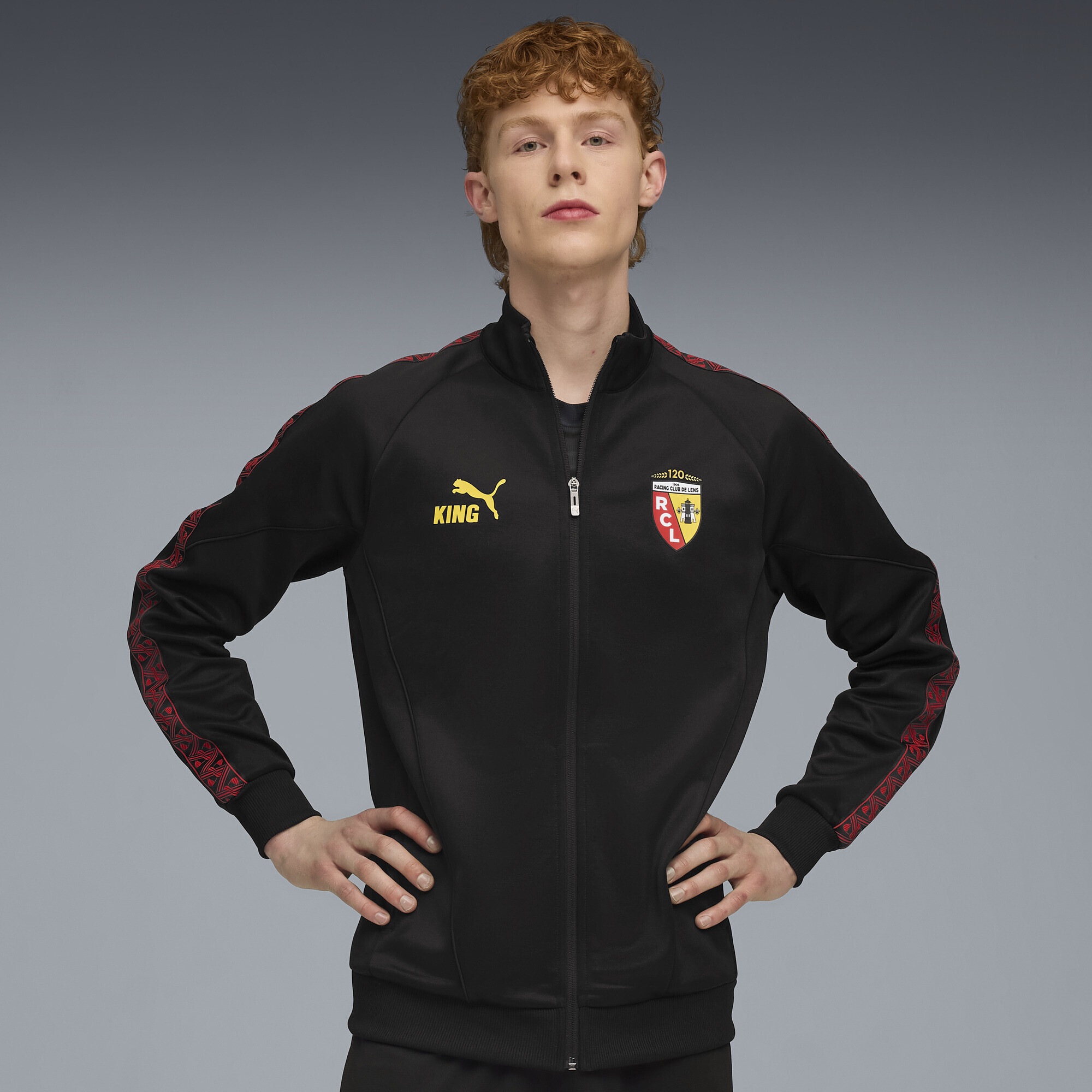 PUMA Sweatjacke »RC Lens KING Anthem Jacke Herren«