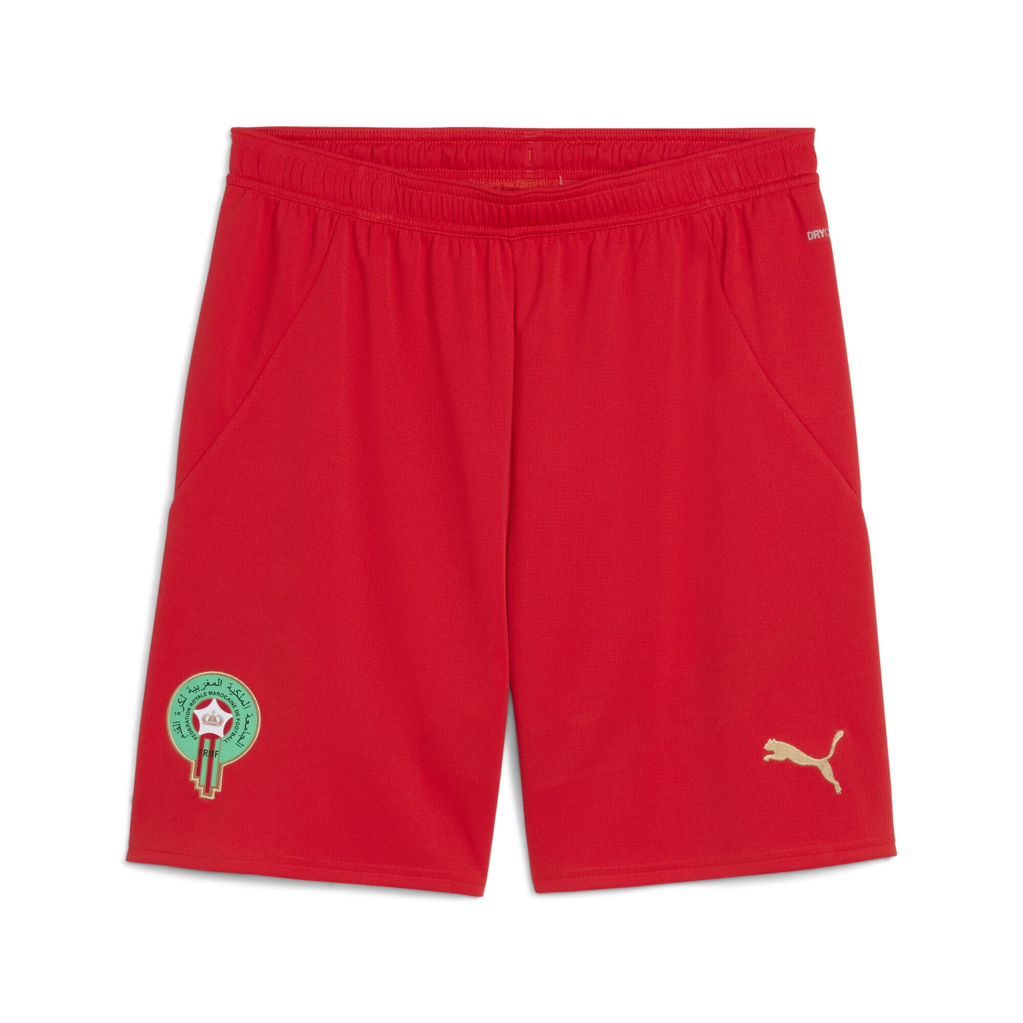 PUMA Damen Sporthose "Marokko 2025 Shorts Herren", rot, Gr. XXXL, unifarben, Obermaterial: 100% Polyester, Hosen
