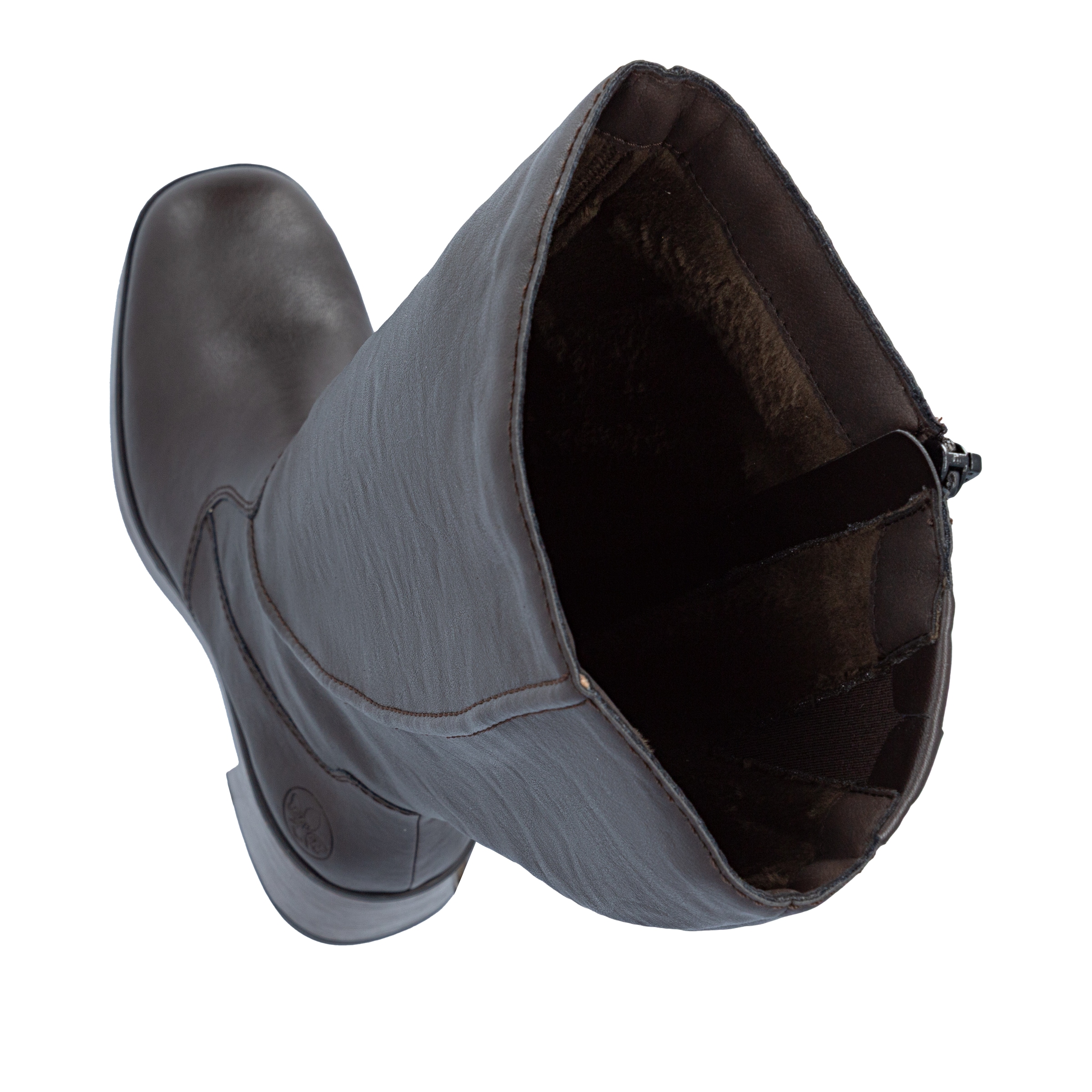 Rieker Stiefel  Langschaftstiefel mit weicher Innensohle, Blockabsatz