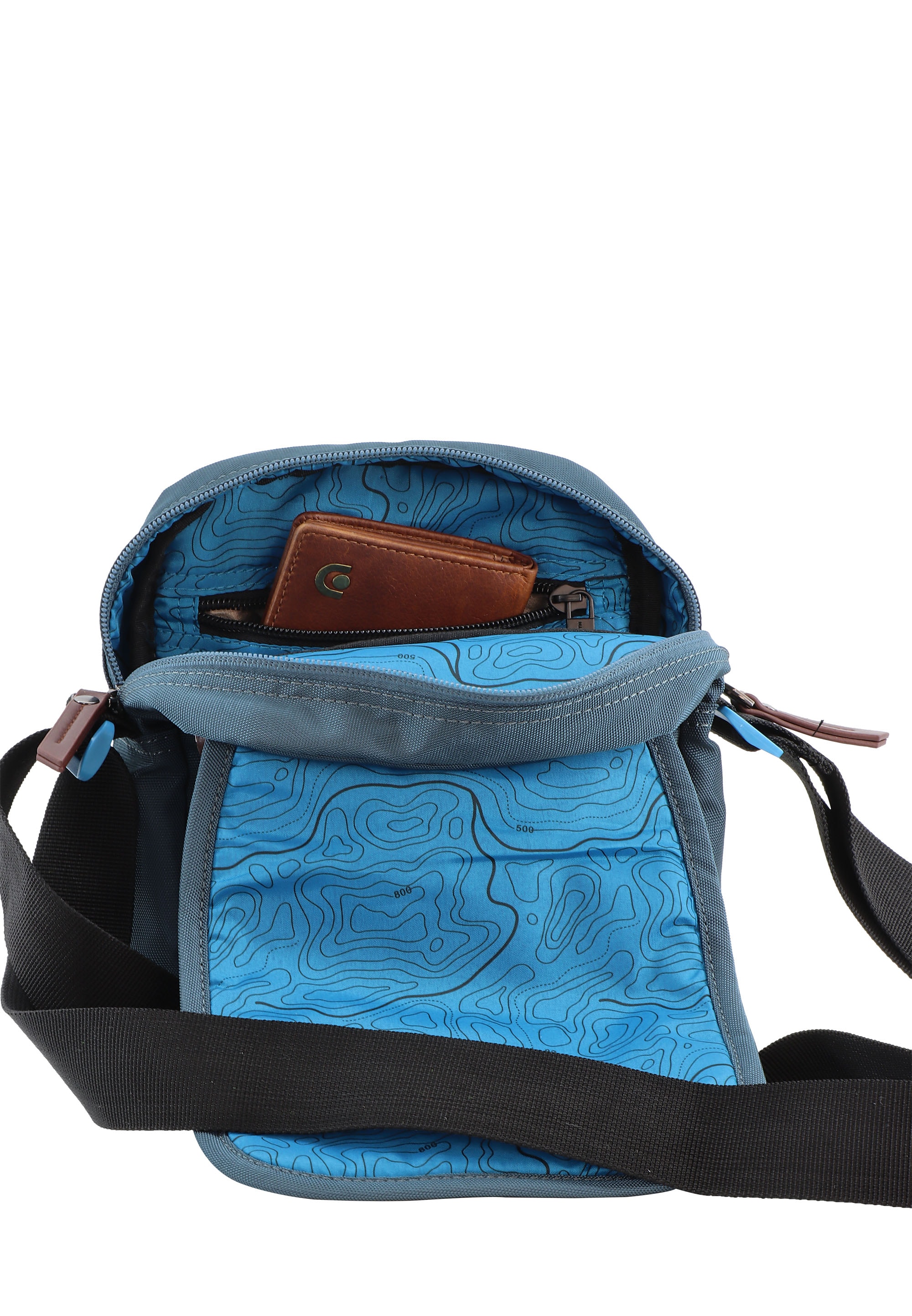 Discovery Schultertasche »Icon«, Hergestellt aus dem rPet Polyester-Material