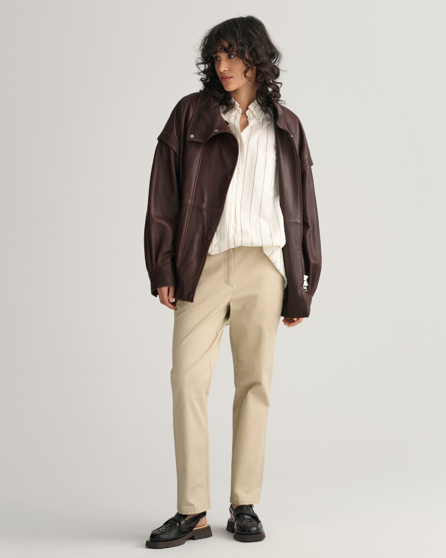 Gant Chinohose »SLIM CHINOS«  mit verkürzter Länge