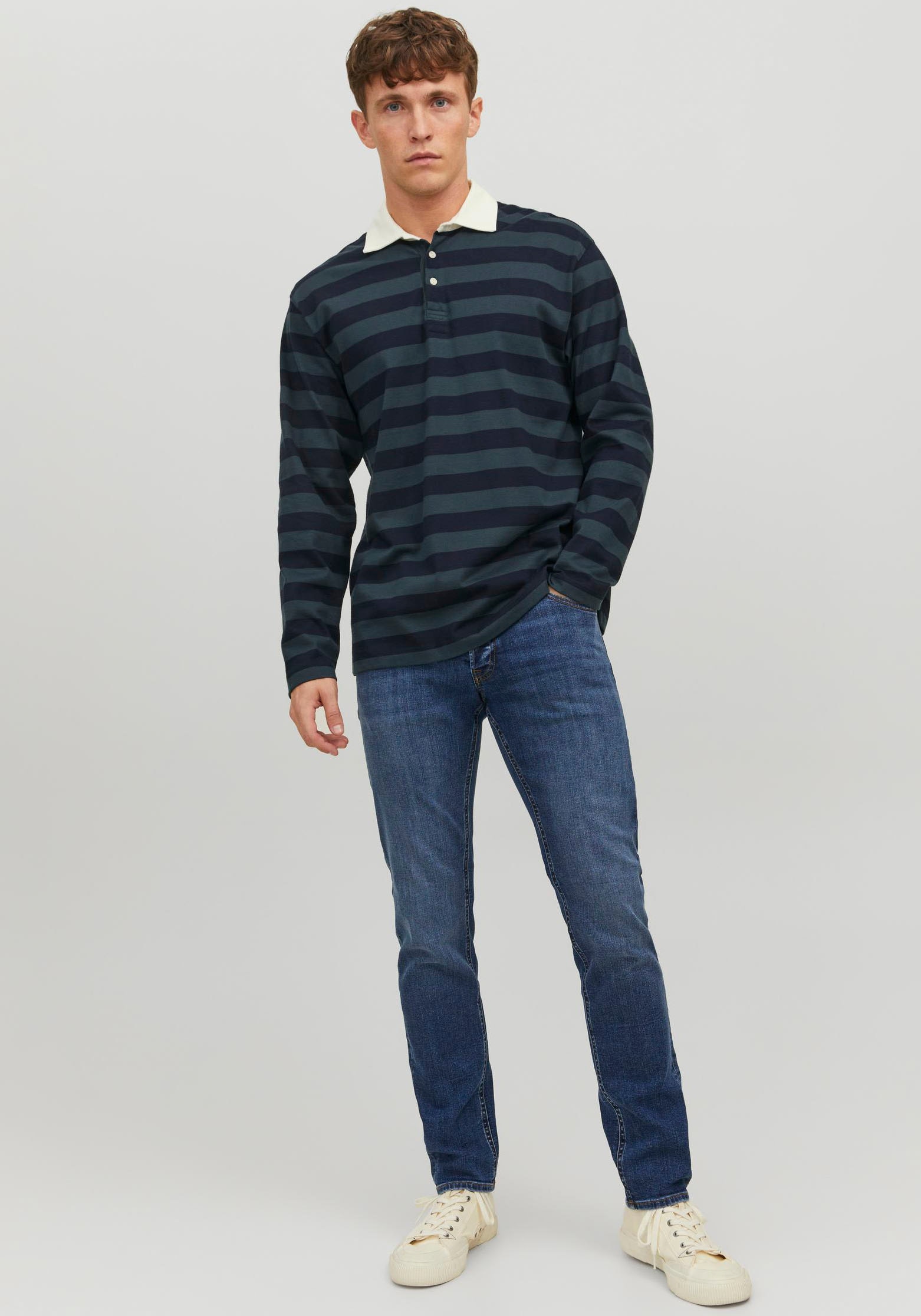 Jack & Jones Slim-fit-Jeans »JJ JJIGLENN JJORIGINAL«