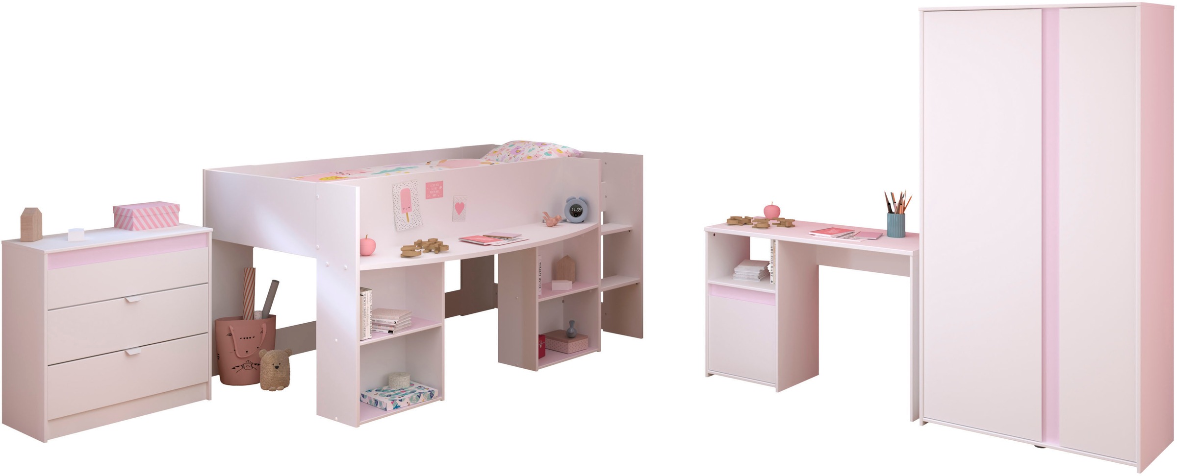 Parisot Jugendzimmer-Set »Pirouette 11«, (4 tlg.)