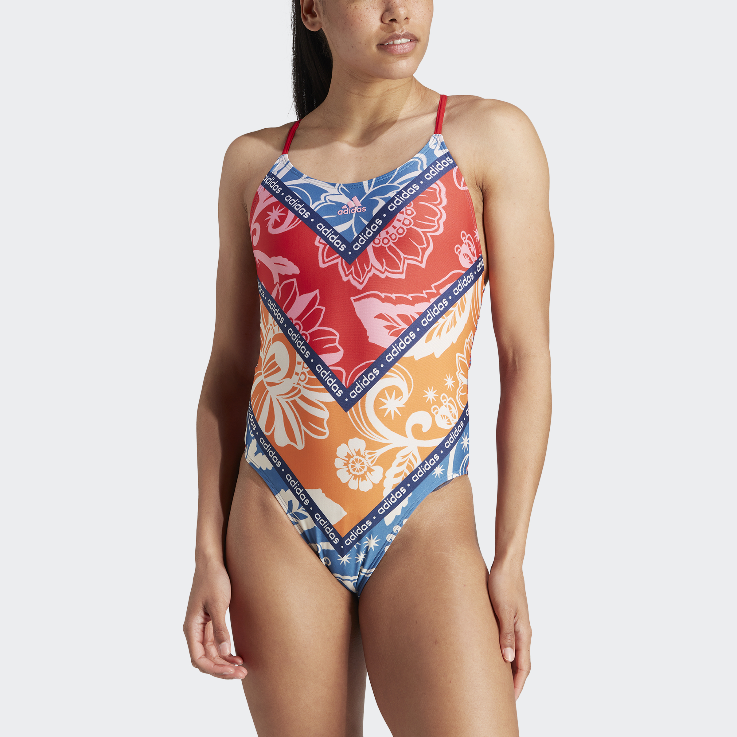 Badeanzug »ADIDAS X FARM RIO«, (1 St.)