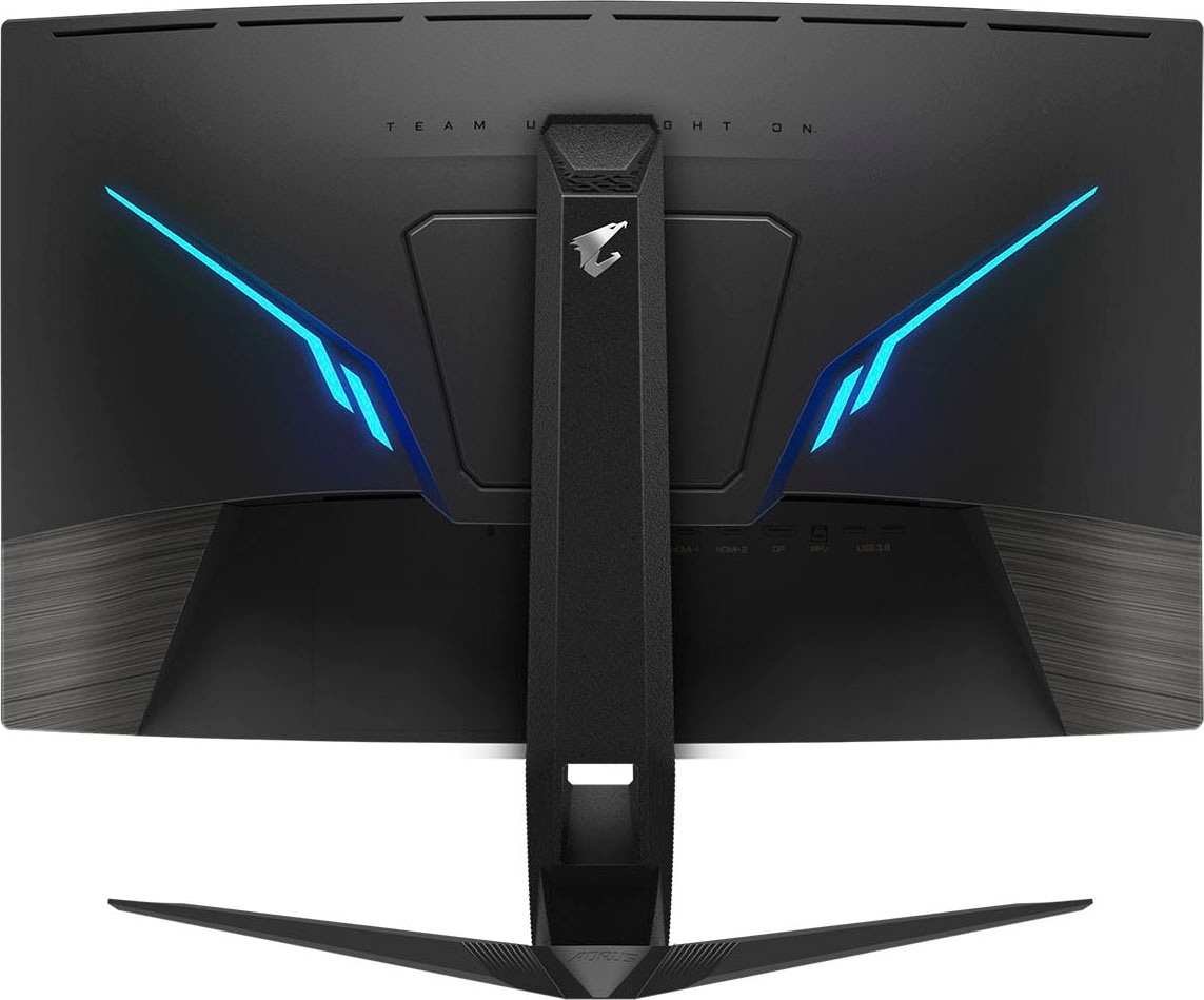 Gigabyte Gaming-Monitor »AORUS CV27Q«, 68,6 cm/27 Zoll, 2560 x 1440 px, QHD, 1 ms Reaktionszeit, 165 Hz, Neigbarkeit -20°C ~ +20°C