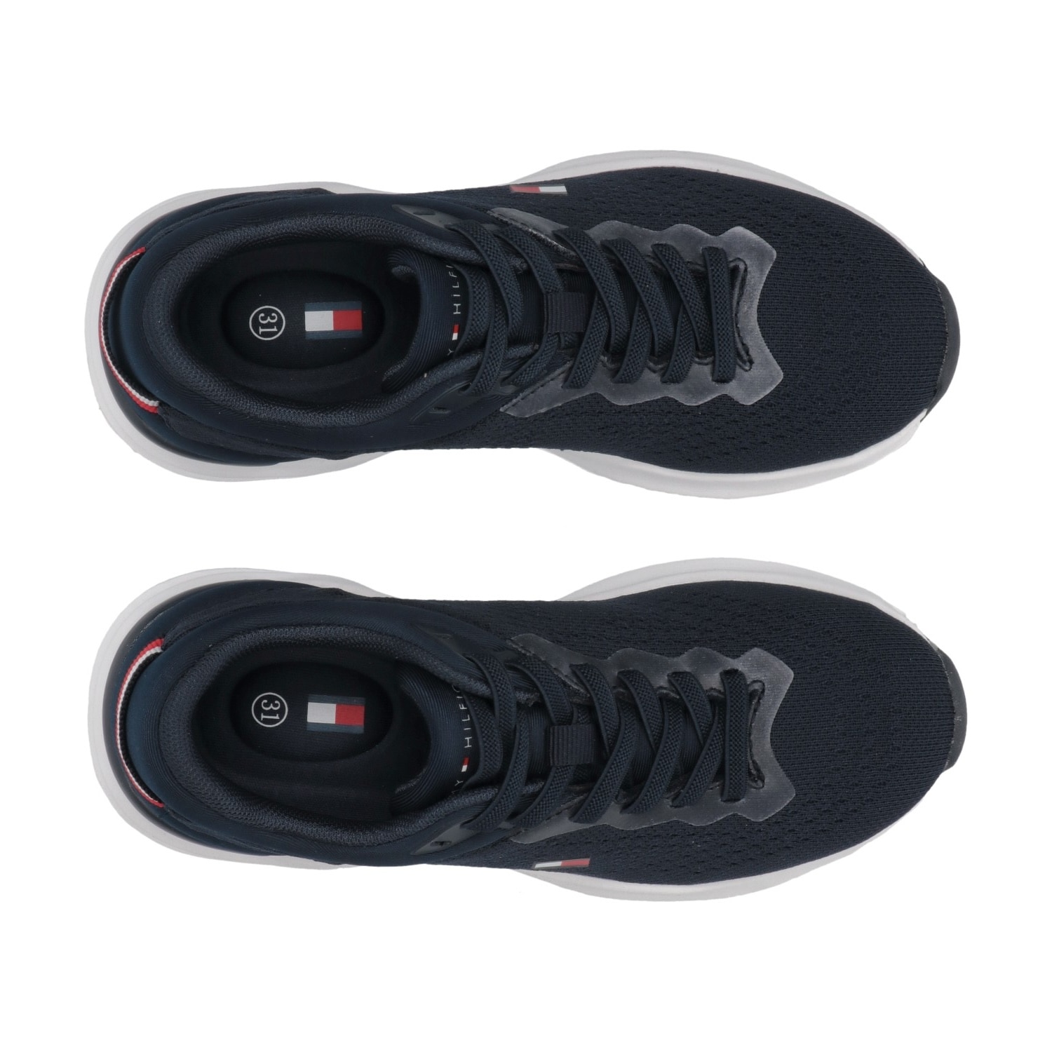Tommy Hilfiger Sneaker, Schnürschuh, Freizeitschuh mit Logoflag