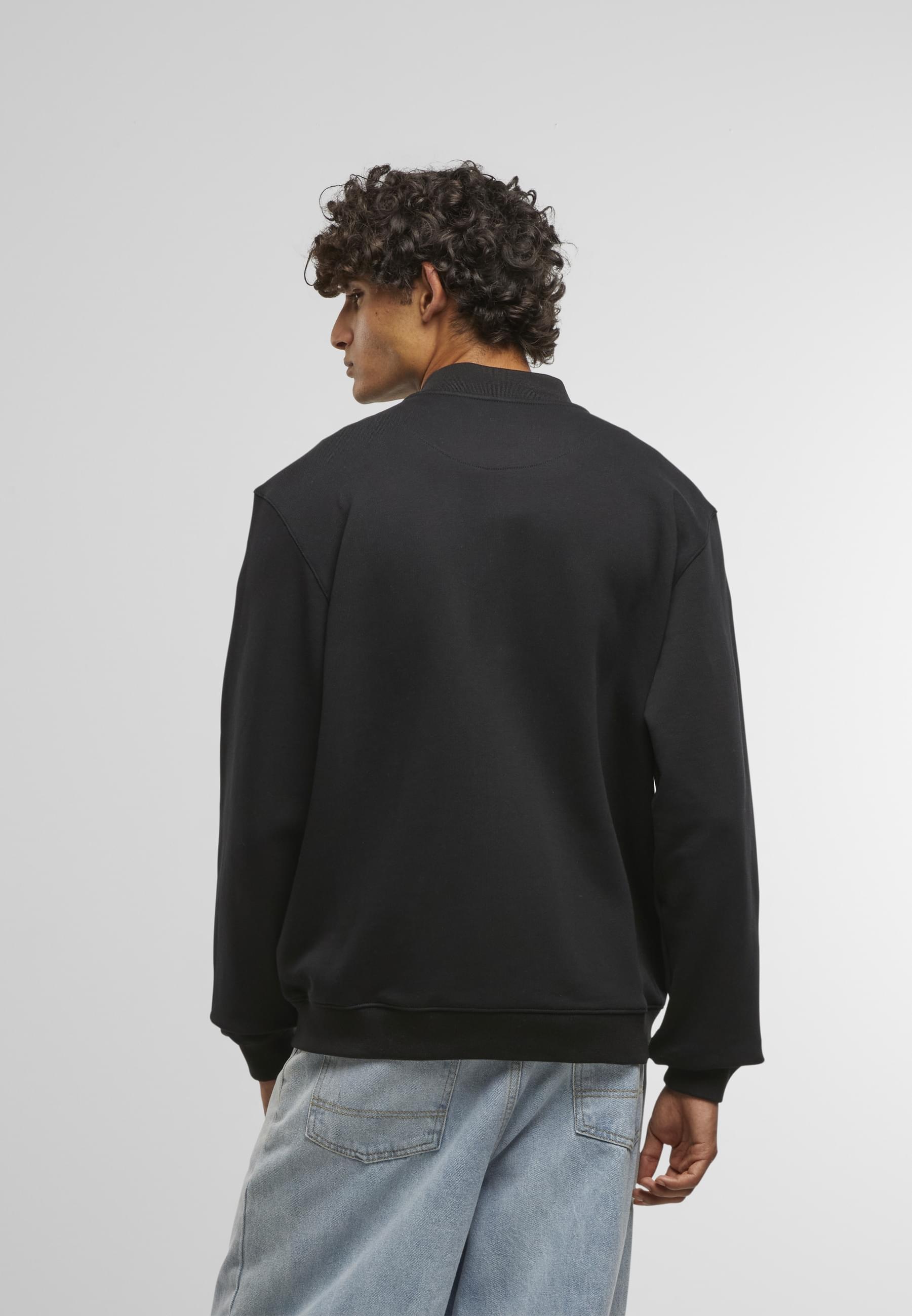 MisterTee Collegejacke »MisterTee Los Angeles EMB Heavy Tonal College Jacket« 1 Stk. tlg. ohne Kapuze