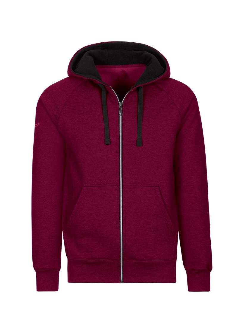 Trigema Sweatjacke "TRIGEMA Sweatjacke mit Kapuze" 1 Stk. tlg. günstig online kaufen