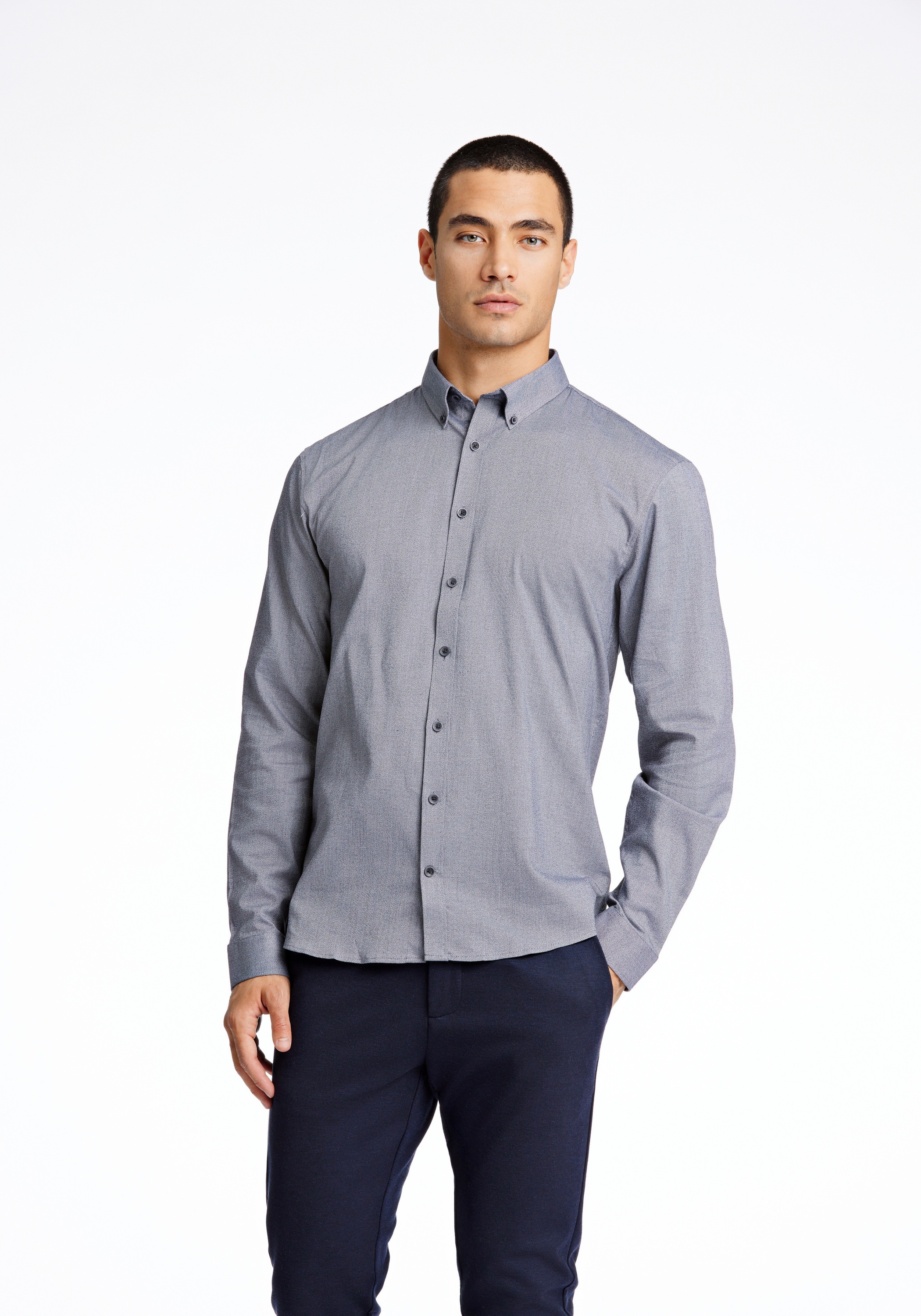 LINDBERGH Businesshemd "Lindbergh Business-Casual-Hemd" günstig online kaufen