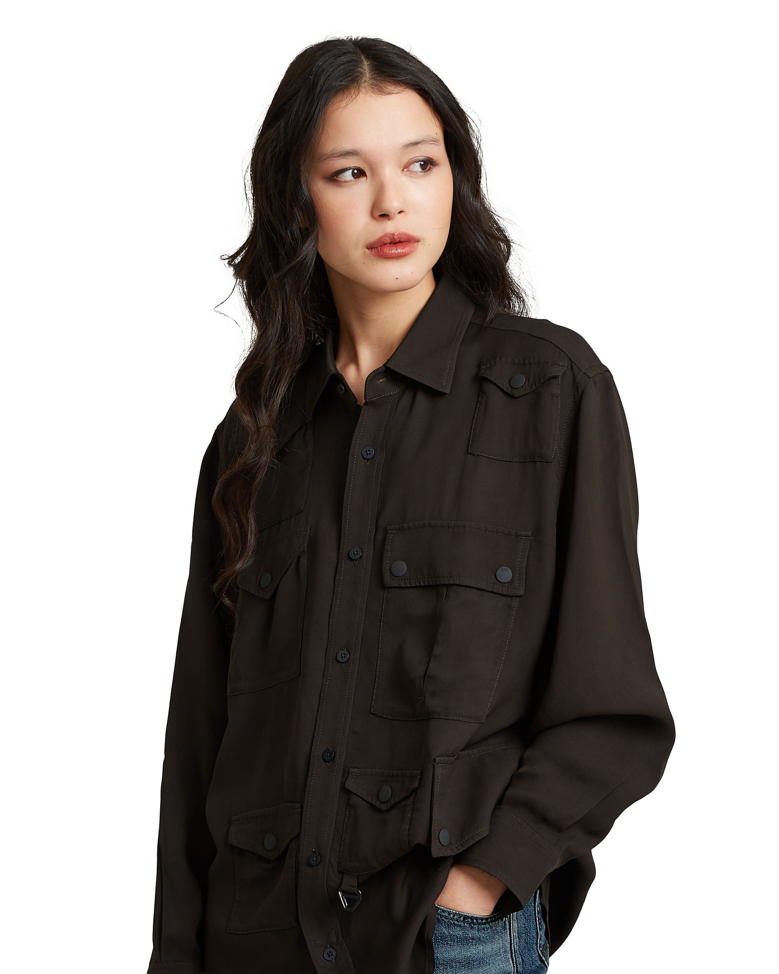 G-STAR Langarmshirt »Relaxed Pocket-Hemd«