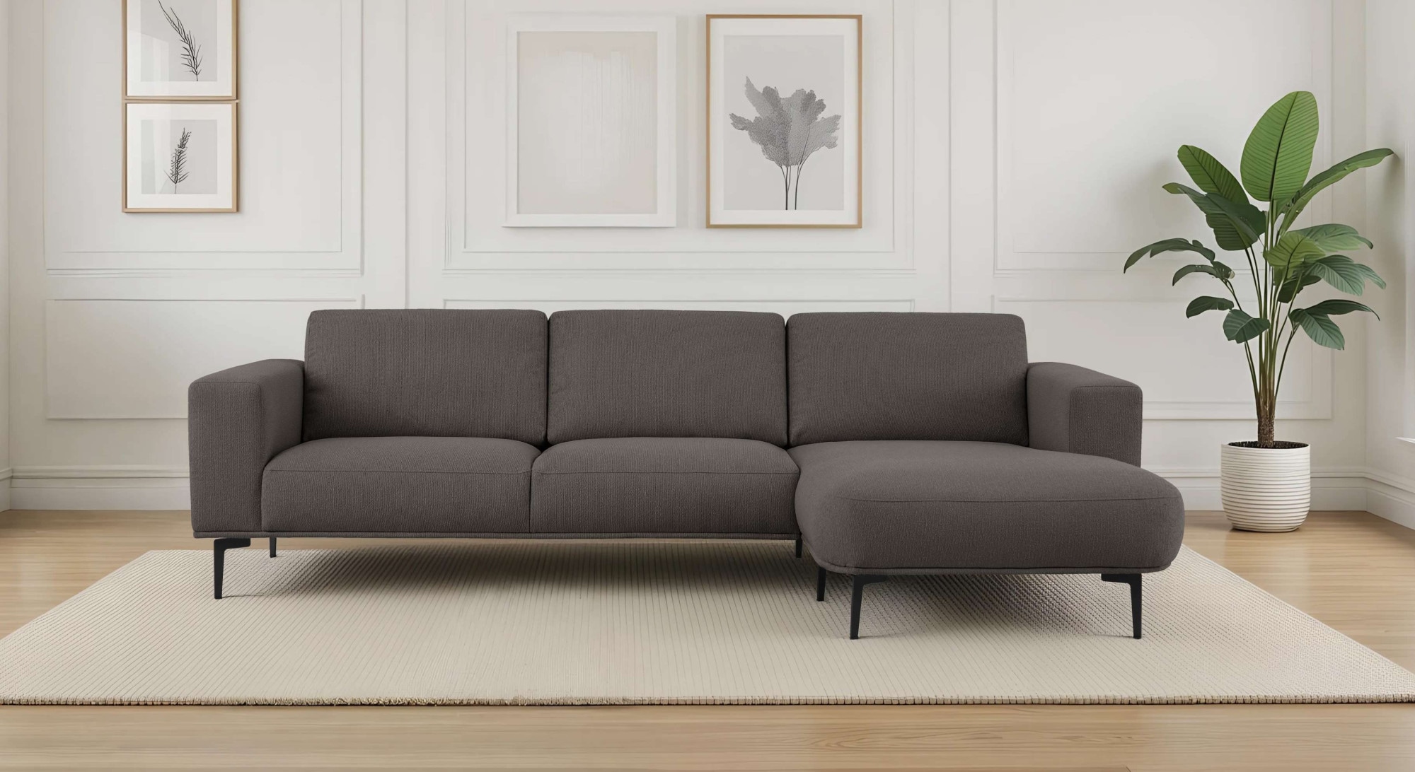 OTTO home Ecksofa "Lillith, 289 cm, L-Form, gemütlicher Sitzkomfort" Eckcou günstig online kaufen