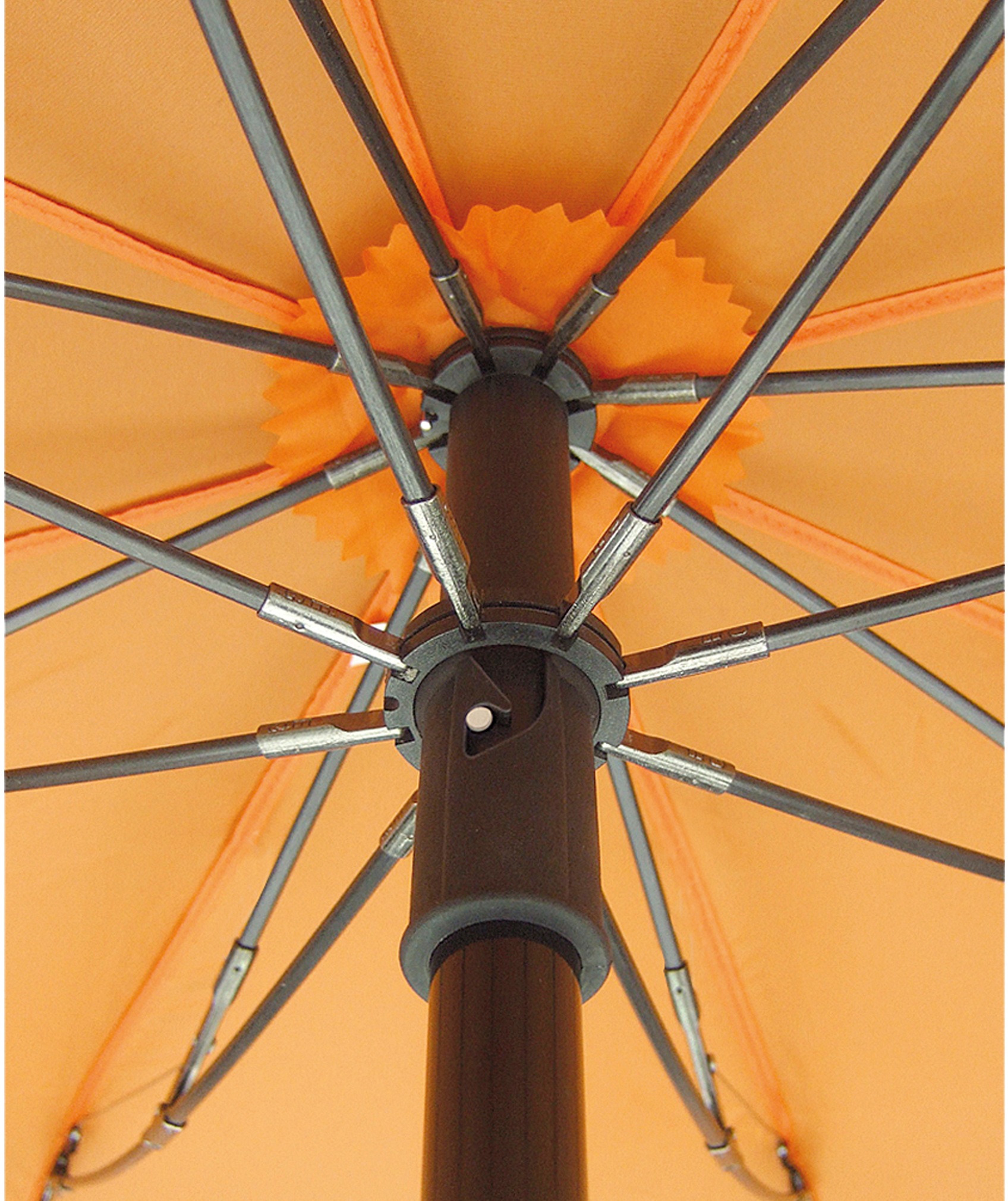 EuroSCHIRM® Taschenregenschirm BAUR orange«, | online bestellen »teleScope tragbar handsfree, handfrei