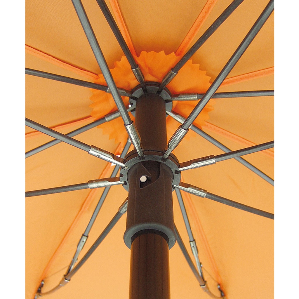 EuroSCHIRM® Taschenregenschirm »teleScope handsfree, orange«