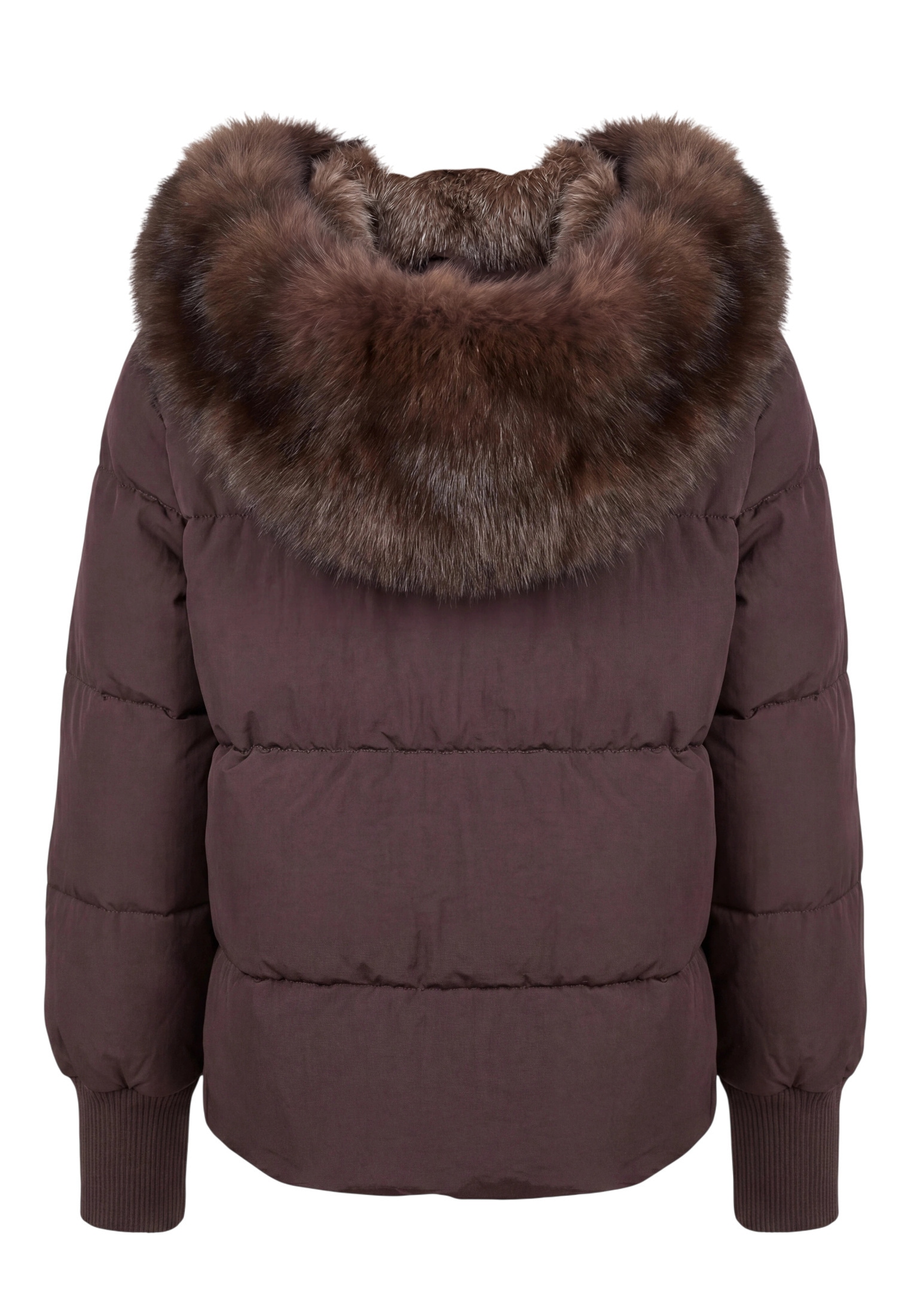 Zero Steppjacke »Damen mit Kunstfell-Kapuze« mit Kapuze