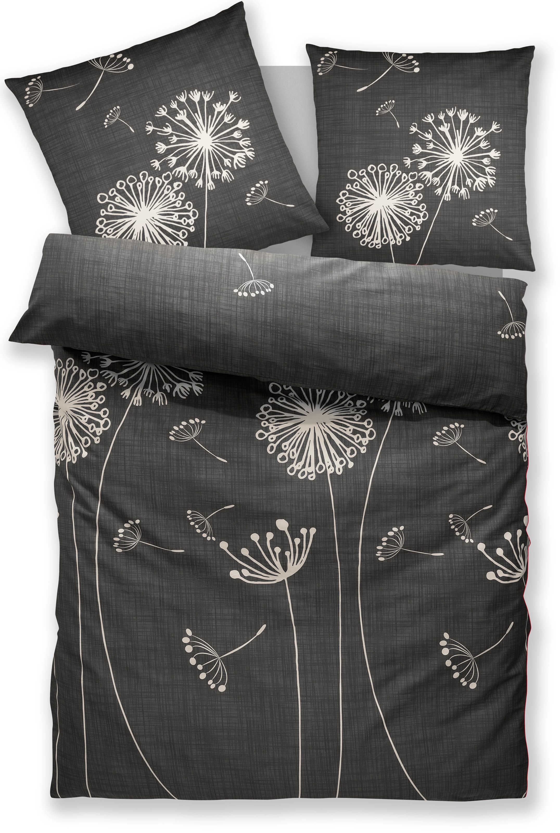 OTTO home Bettwäsche "Soucy" 2 Stk. tlg. ab Gr. 135x200, 100% Baumwolle, Re günstig online kaufen