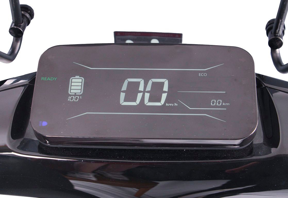 GreenStreet E-Motorroller »HYPE 3000 W 85 km/h inkl. Windschild«, bis zu 90 km Reichweite, mit USB-Anschluss und Keyless-System
