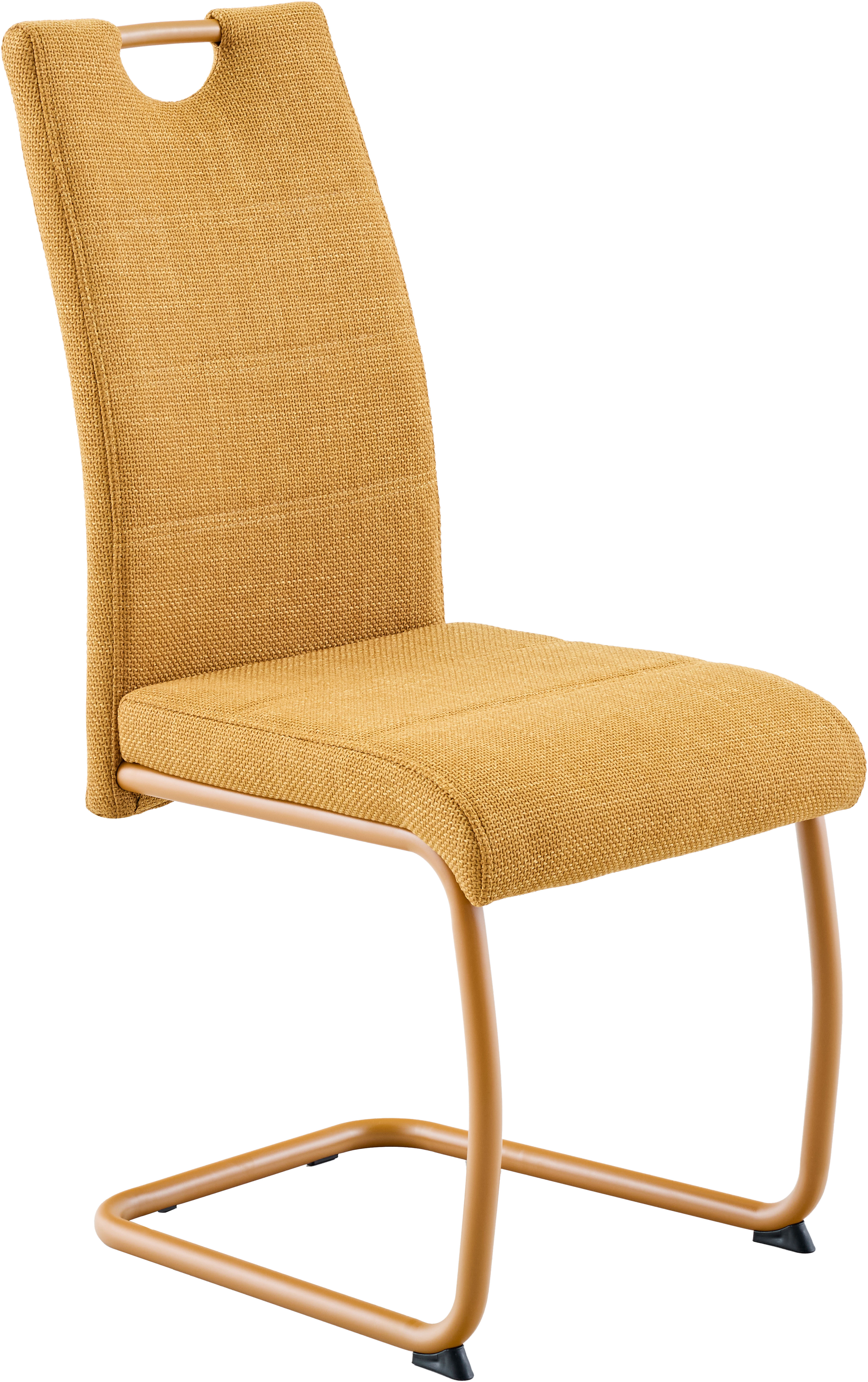 HELA Freischwinger "FLORENZ" () 1 Stk.Rundrohrgestell Matching Colour, gepolstert, mit Griff