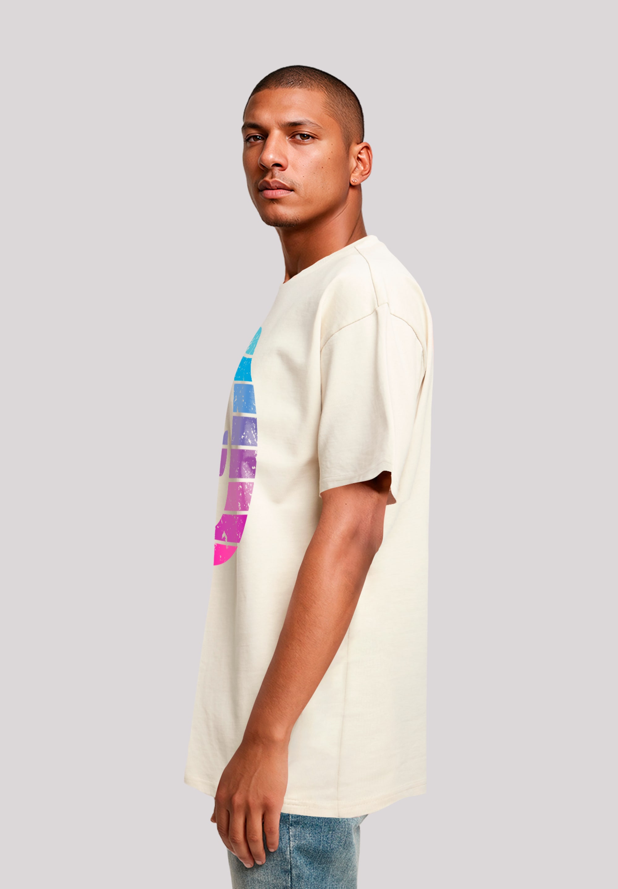 F4NT4STIC T-Shirt »Alien Kopf«, Premium Qualität
