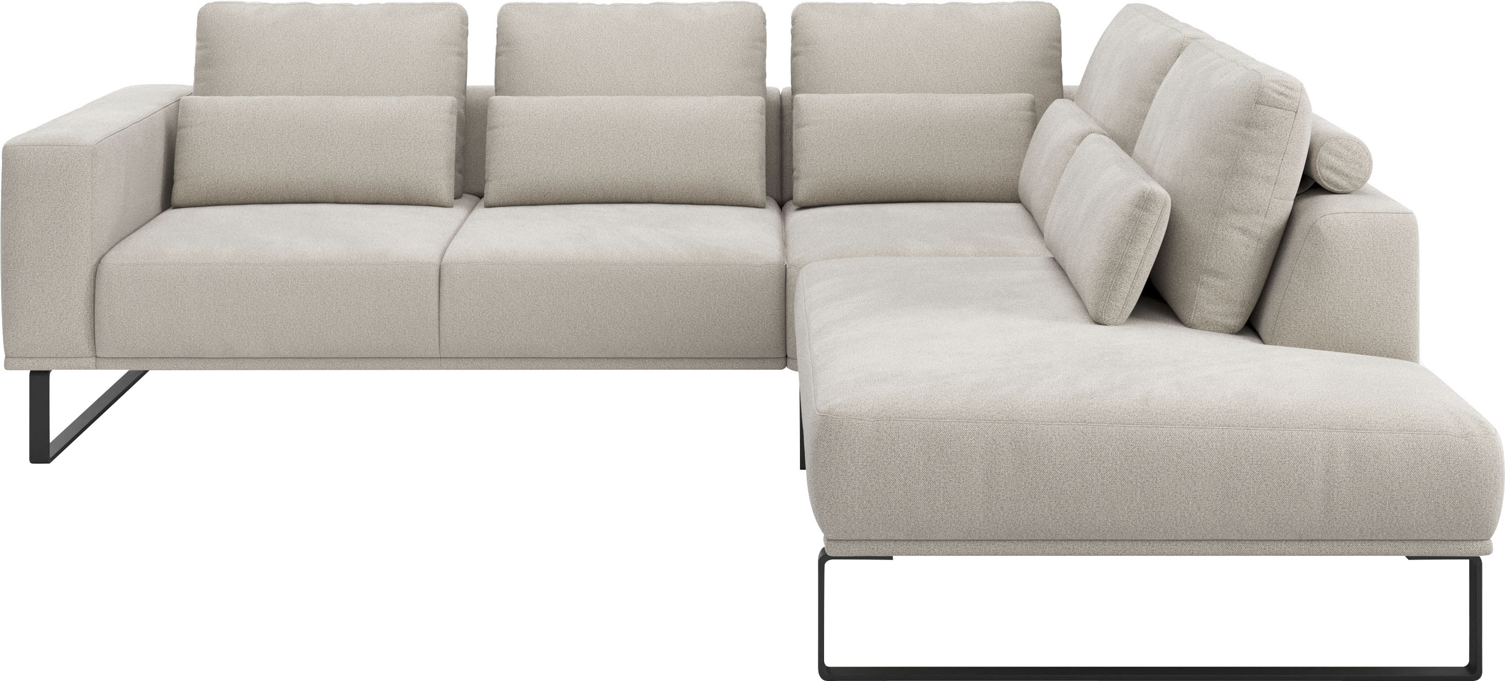 Musterring Ecksofa "JUSTB PM100, stilvoller Lounge-Komfort von Musterring" Kollektion Bettina Zimmermann, optionaler Sitzvorzug & Fuß-Auswahl