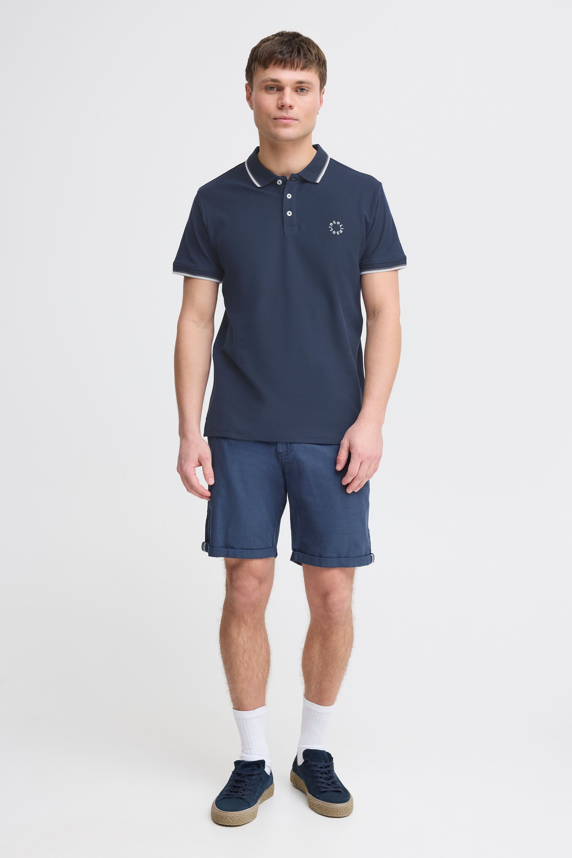 !Solid Poloshirt »Poloshirt SDHANGI«