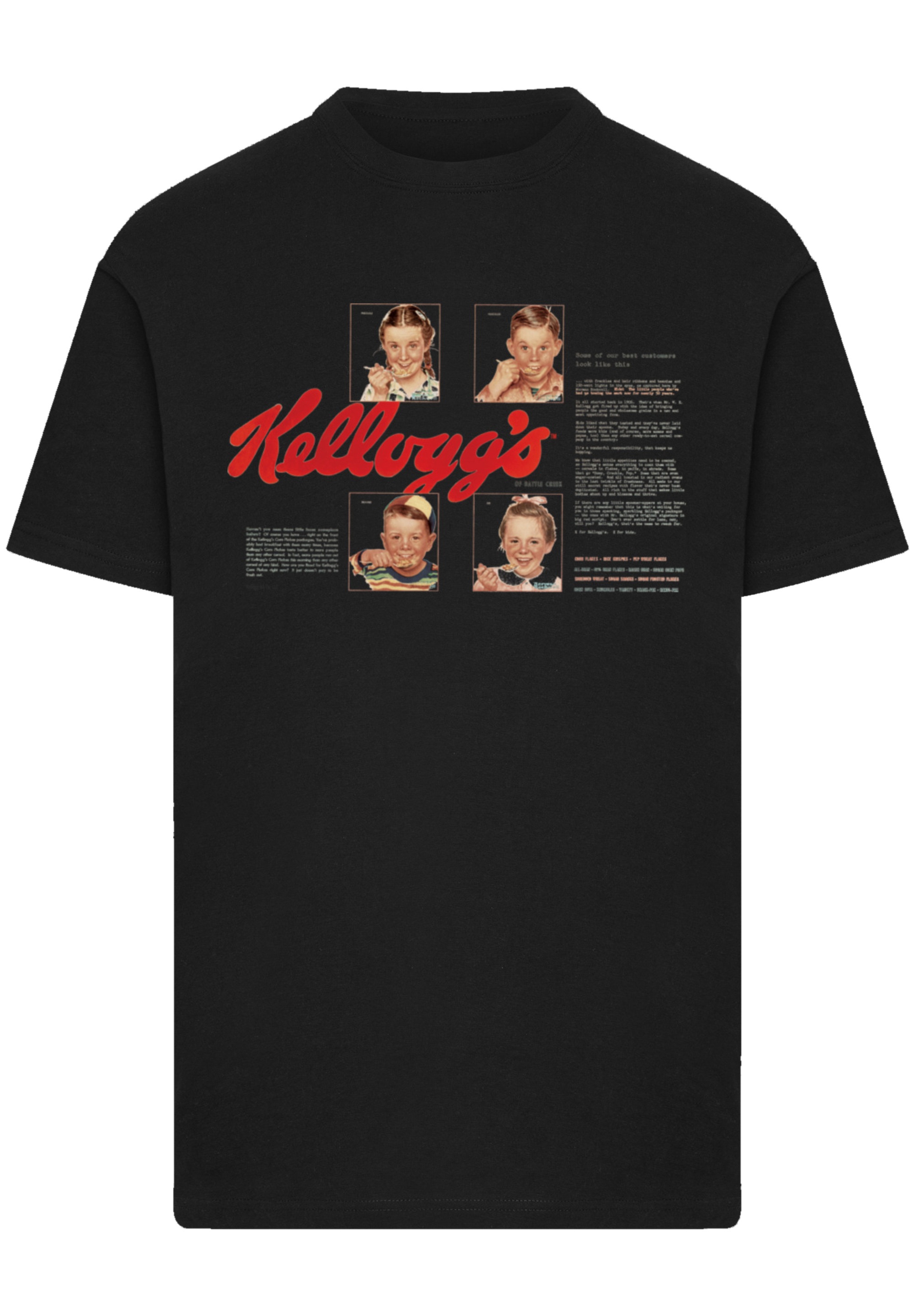 F4NT4STIC T-Shirt "Kelloggs Corn Flakes Cereal Box Children Retro" Premium günstig online kaufen