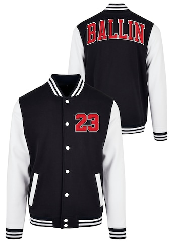 MisterTee Collegejacke »MisterTee Herren Ballin 23 College Jacket«, (1 St.)