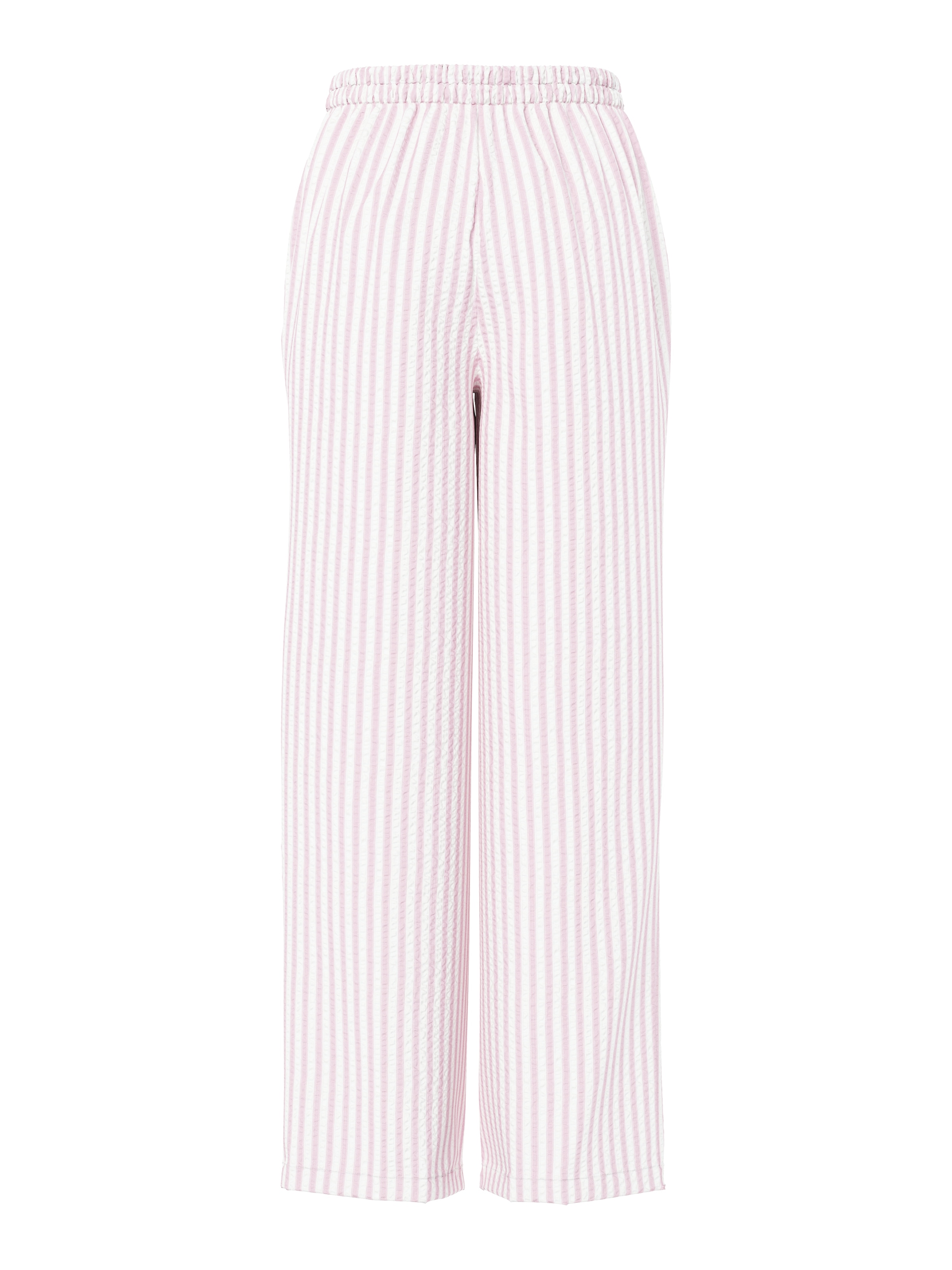 pieces Stoffhose »PCSTINNA HW PANTS WVN NOOS BC«  mit weitem Bein