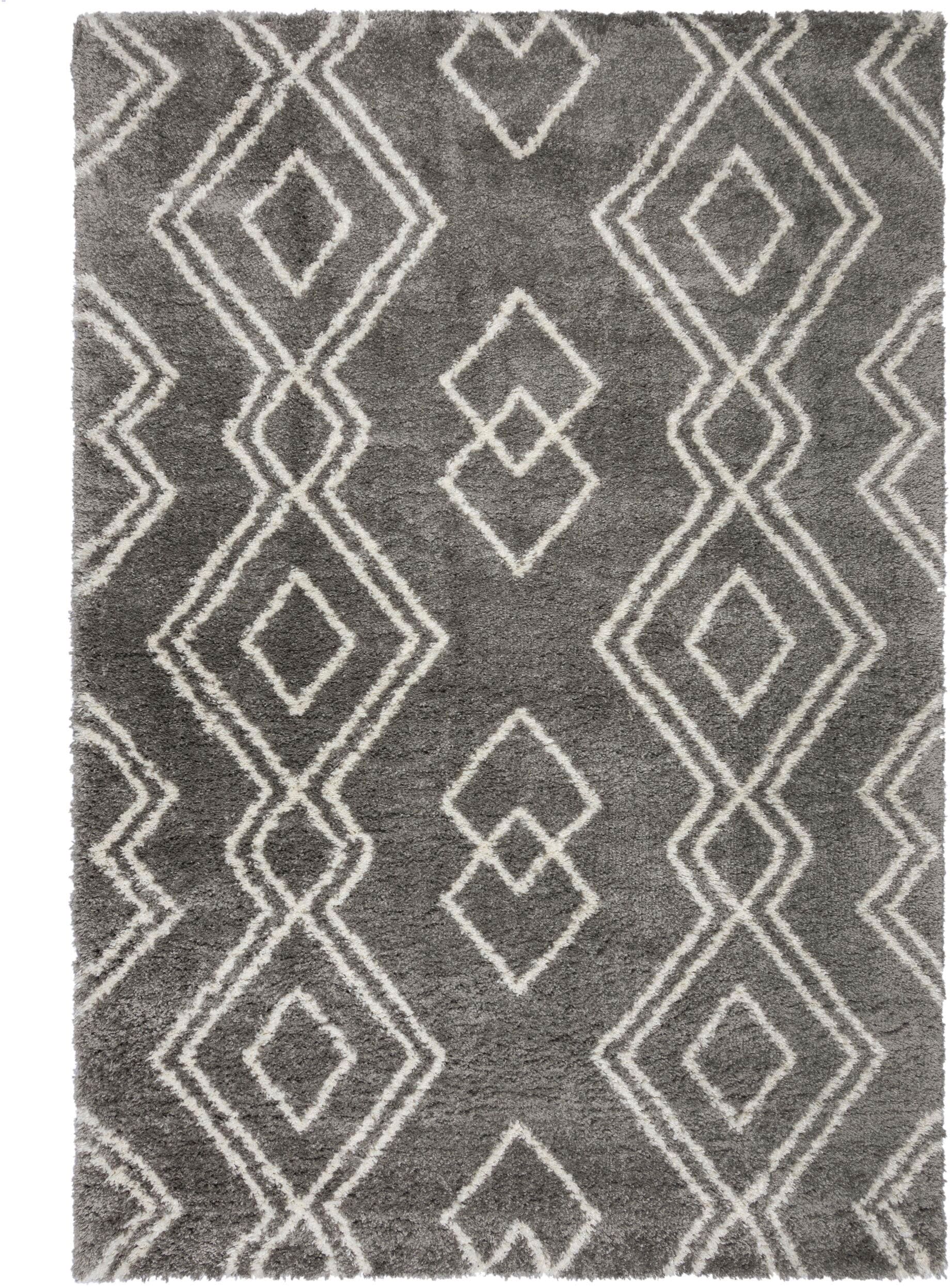 FLAIR RUGS Hochflor-Teppich "ATLAS" rechteckig 40 mm Höhe Berber Teppich günstig online kaufen