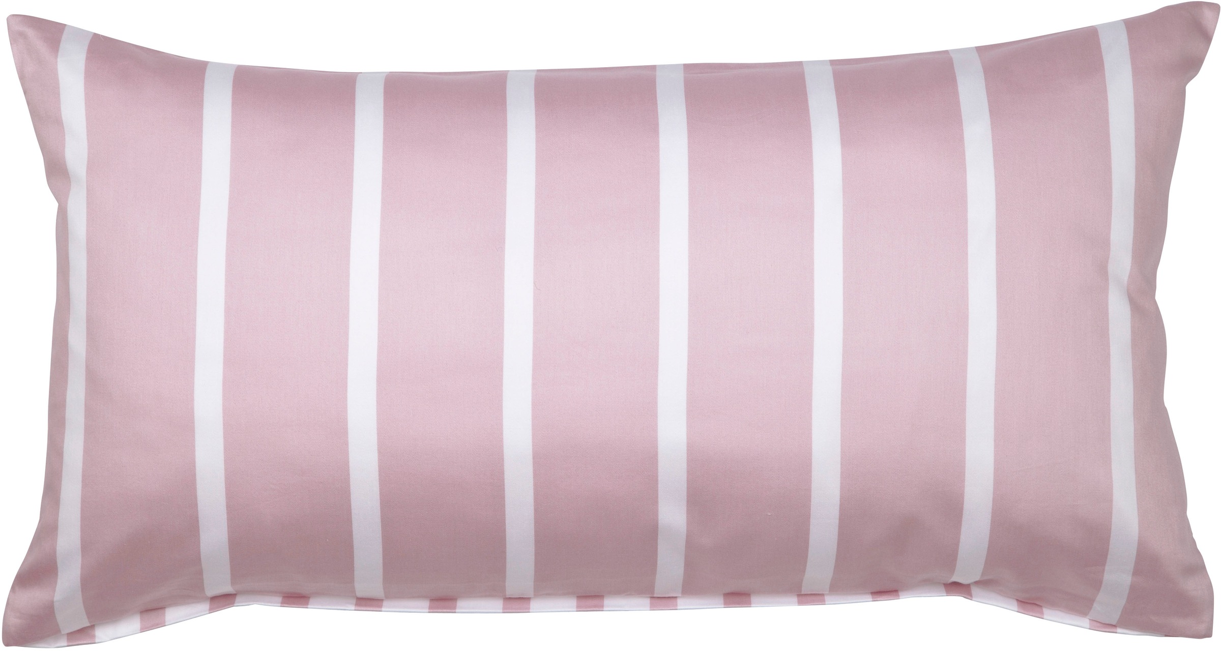 Kissenbezug JANINE, B:40cm L:80cm, rosa, Mako-Satin, Obermaterial: 100% Baumwolle, Kissenbezüge, "modernclassic 39028-28", mit Reißverschluss