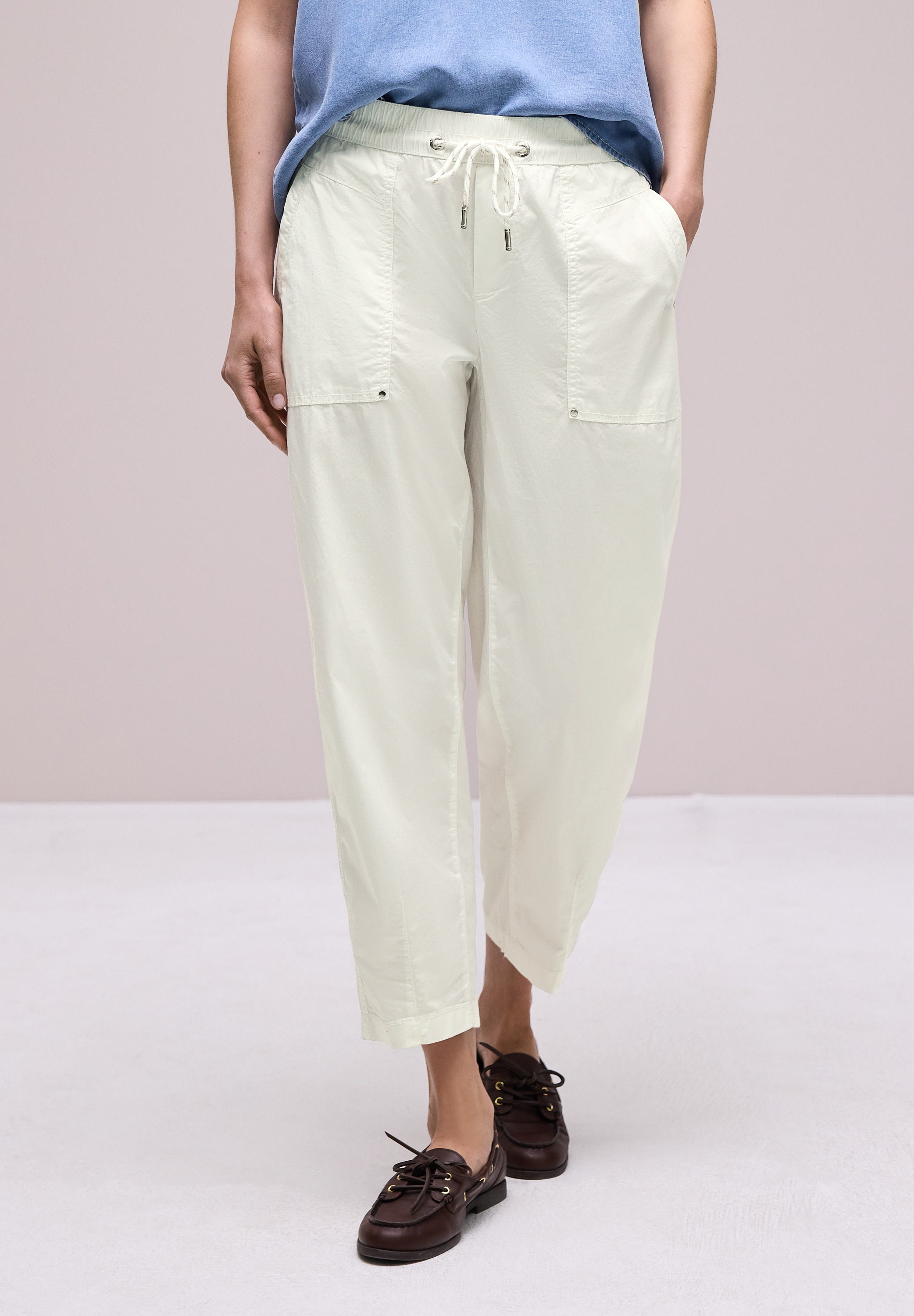 STREET ONE Jogger Pants im Papertouch