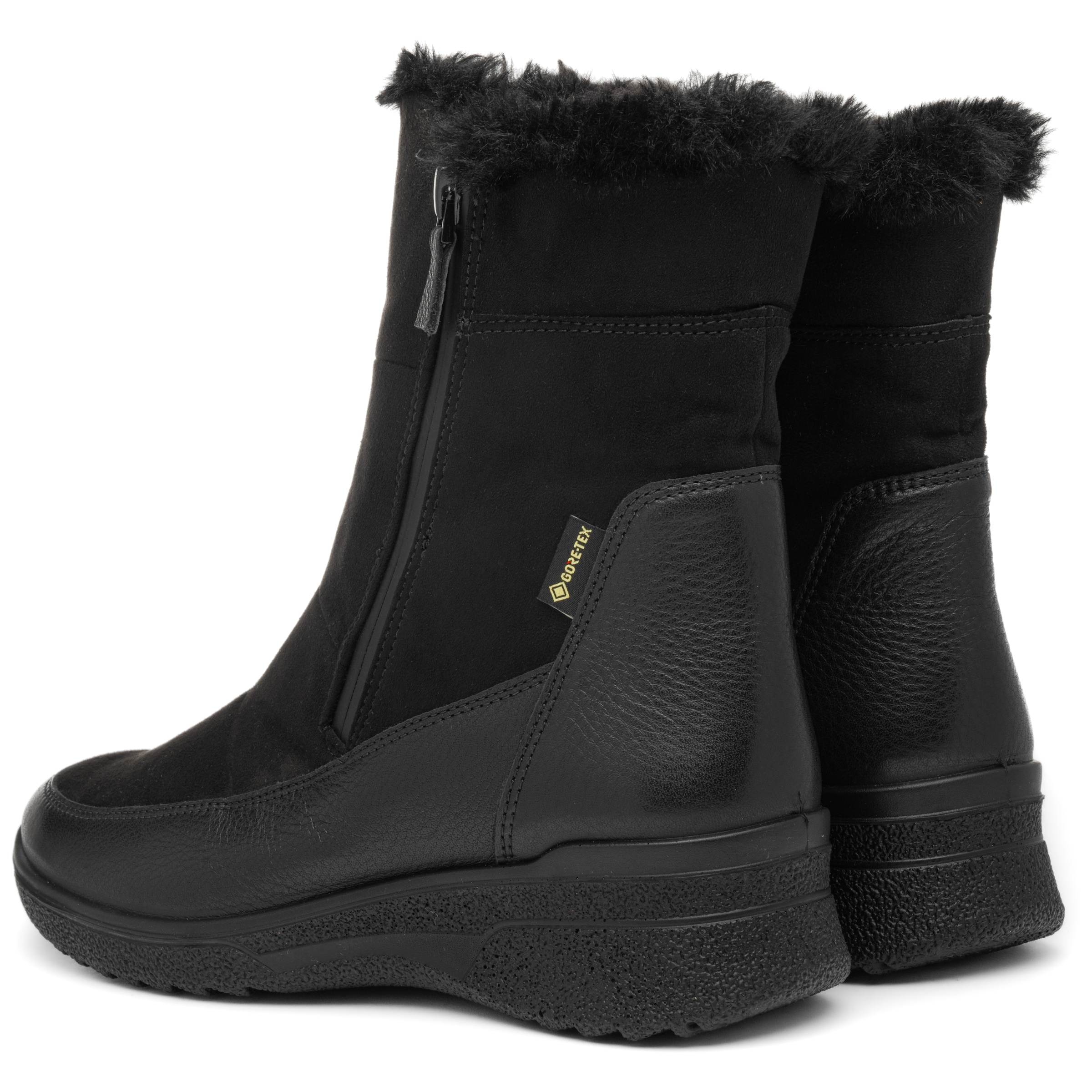 Ara Winterstiefelette »MUNCHEN-GTX«  Keilabsatz, Boots, Kurzstiefel in Komfortweite H (= sehr weit)