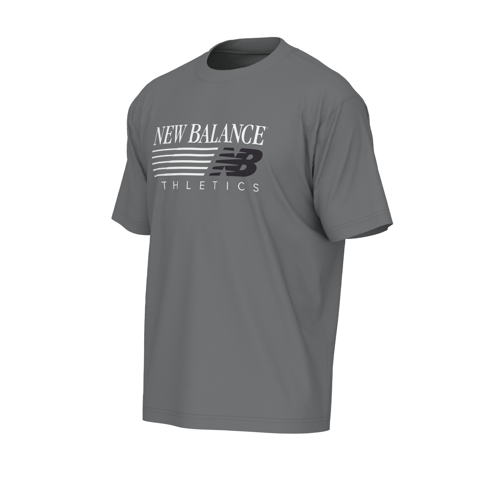 New Balance T-Shirt »REIMAGINED  GRAPHIC T-SHIRT« sportlicher Stil, T-Shirt-Schnitt, für Sportmode, aus Baumwolle