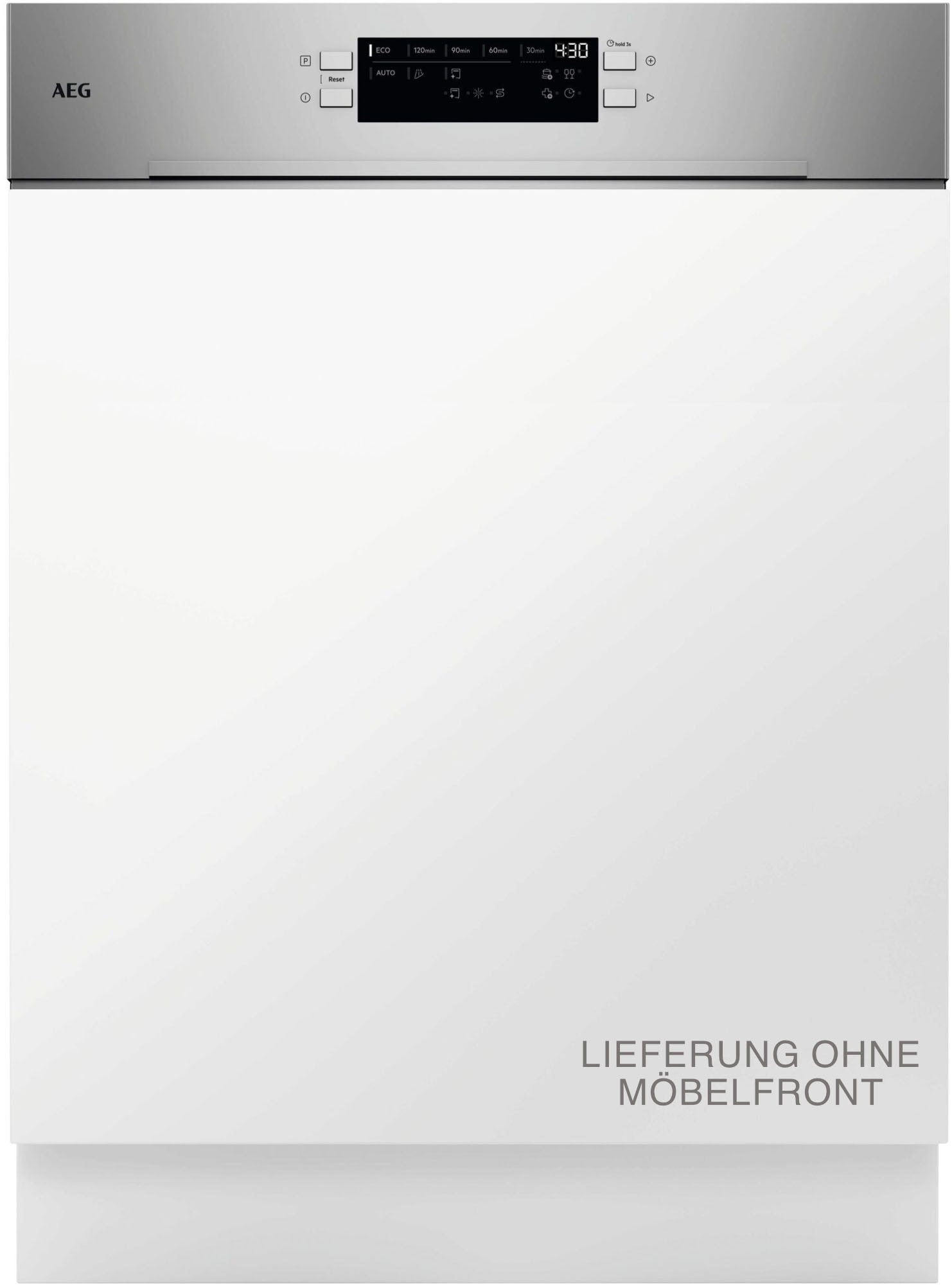 AEG teilintegrierbarer Geschirrspüler 6000 "GT620B2SCM" Spülmaschine – starke Sprühabdeckung, viel Platz & sauber