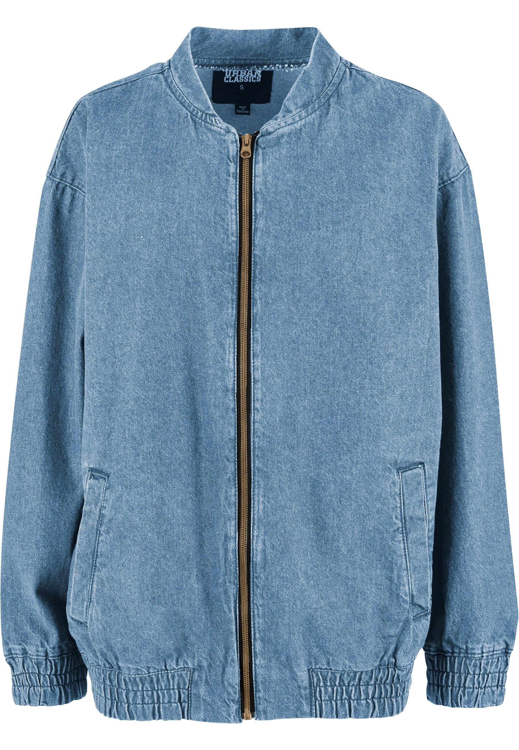 URBAN CLASSICS Jeansjacke »Urban Classics Ladies Oversized Skater Jacket« 1 Stk. tlg. ohne Kapuze