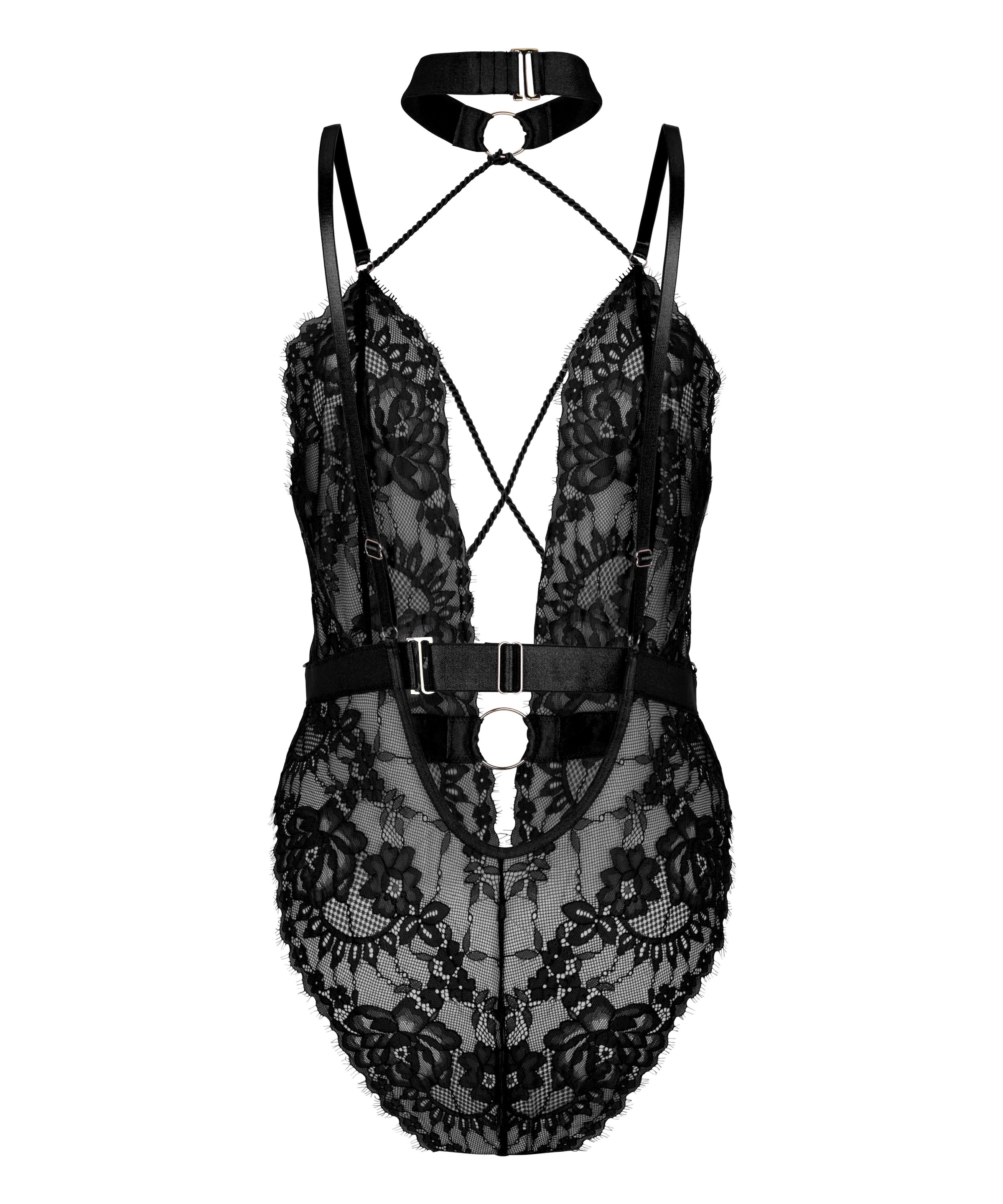 Hunkemöller Body »Private Body offenem Schritt Brandy«