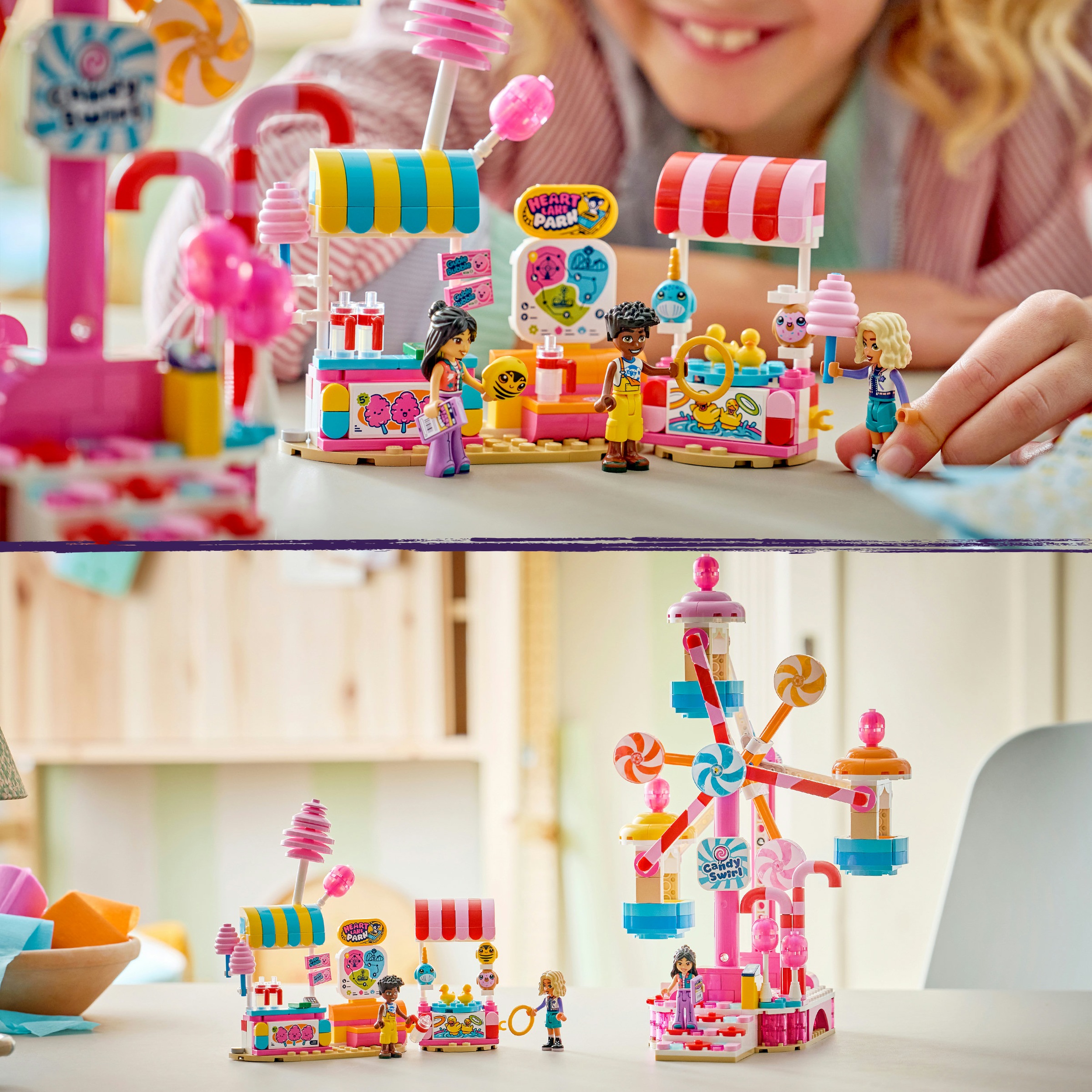 LEGO® Konstruktionsspielsteine »Cupcake-Riesenrad (42700), LEGO Friends« Made in Europe
