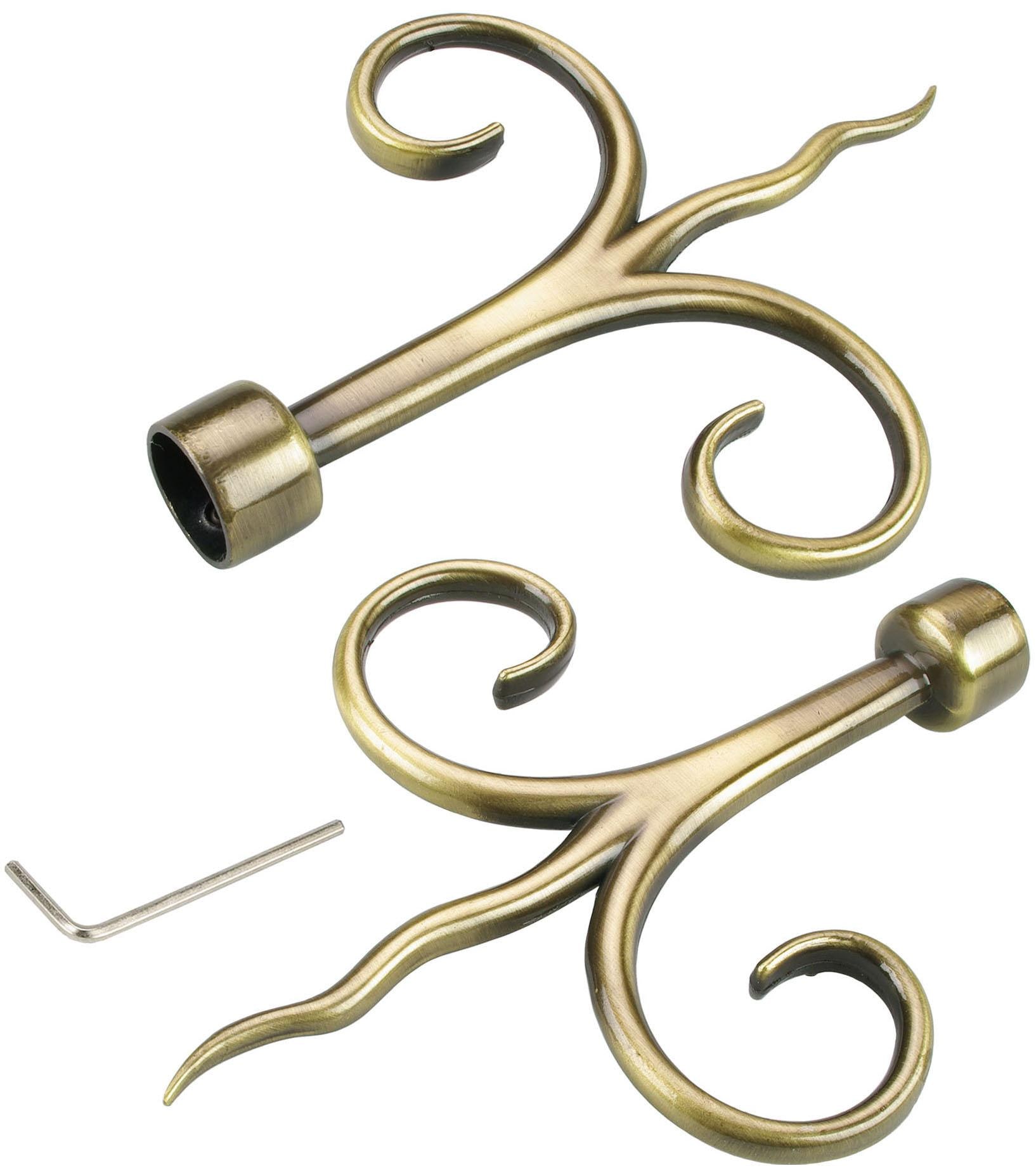 Liedeco Gardinenstangen-Endstück "Diana" für Gardinenstangen Ø 16 mm günstig online kaufen