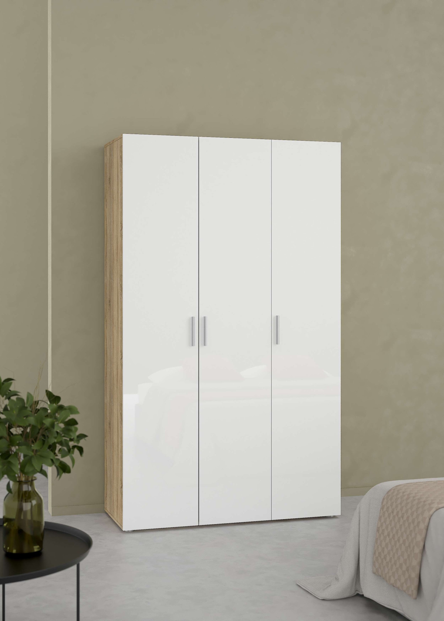 Home affaire Kleiderschrank "Pepe Drehtürenschrank, Stauraum" Breite 79 oder 118 cn, Höhe 200,9 cm