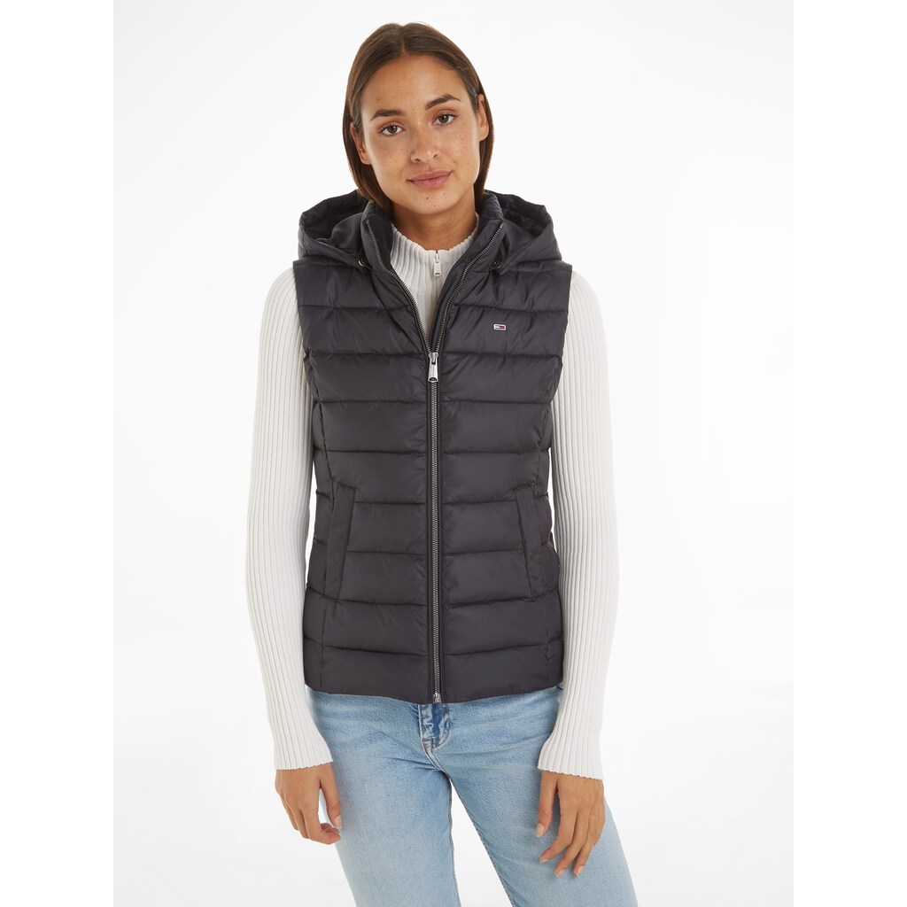 Tommy Jeans Steppweste »TJW BASIC HOODED VEST«