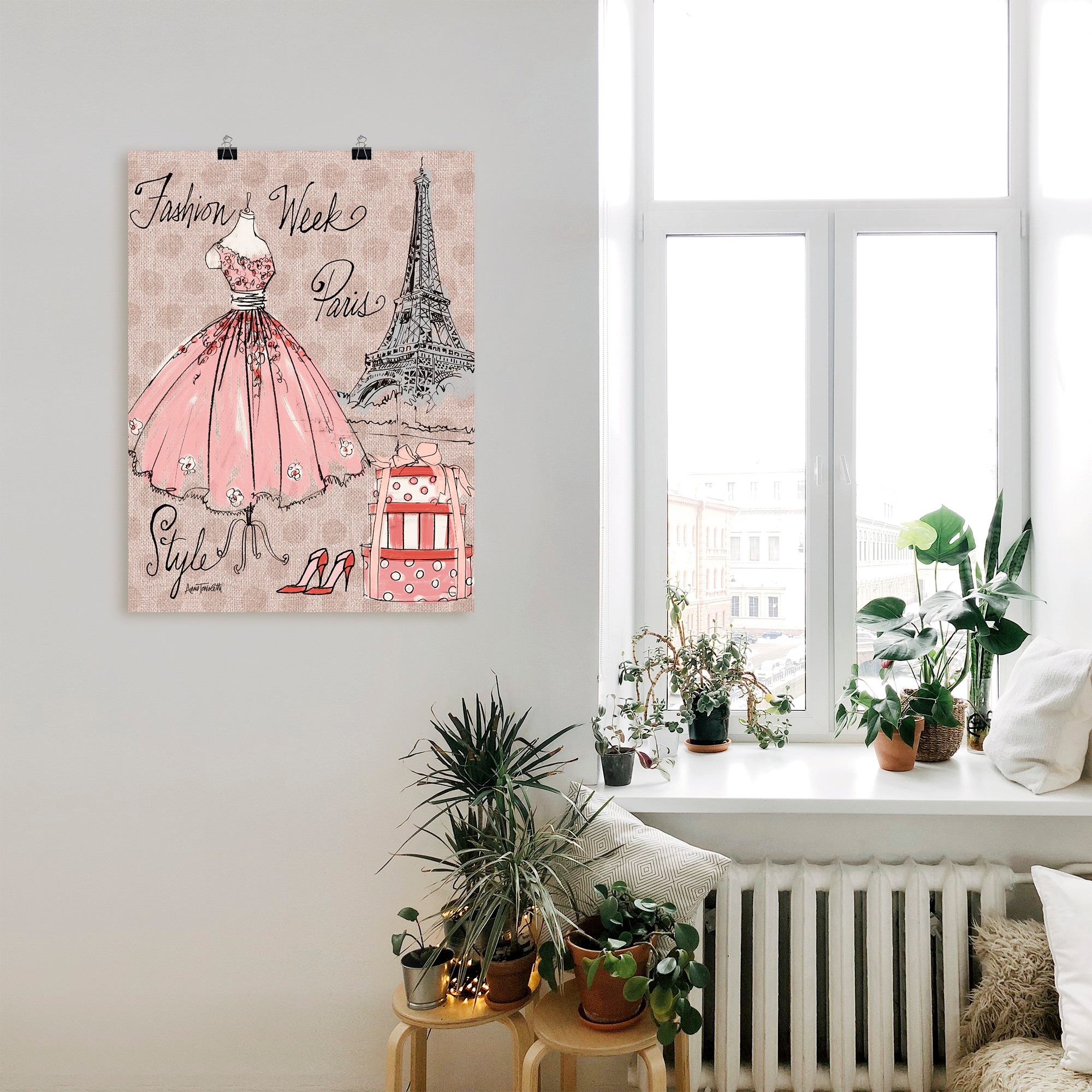 Artland Poster »Fashion Week III« Mode 1 Stk. tlg. ohne Rahmen