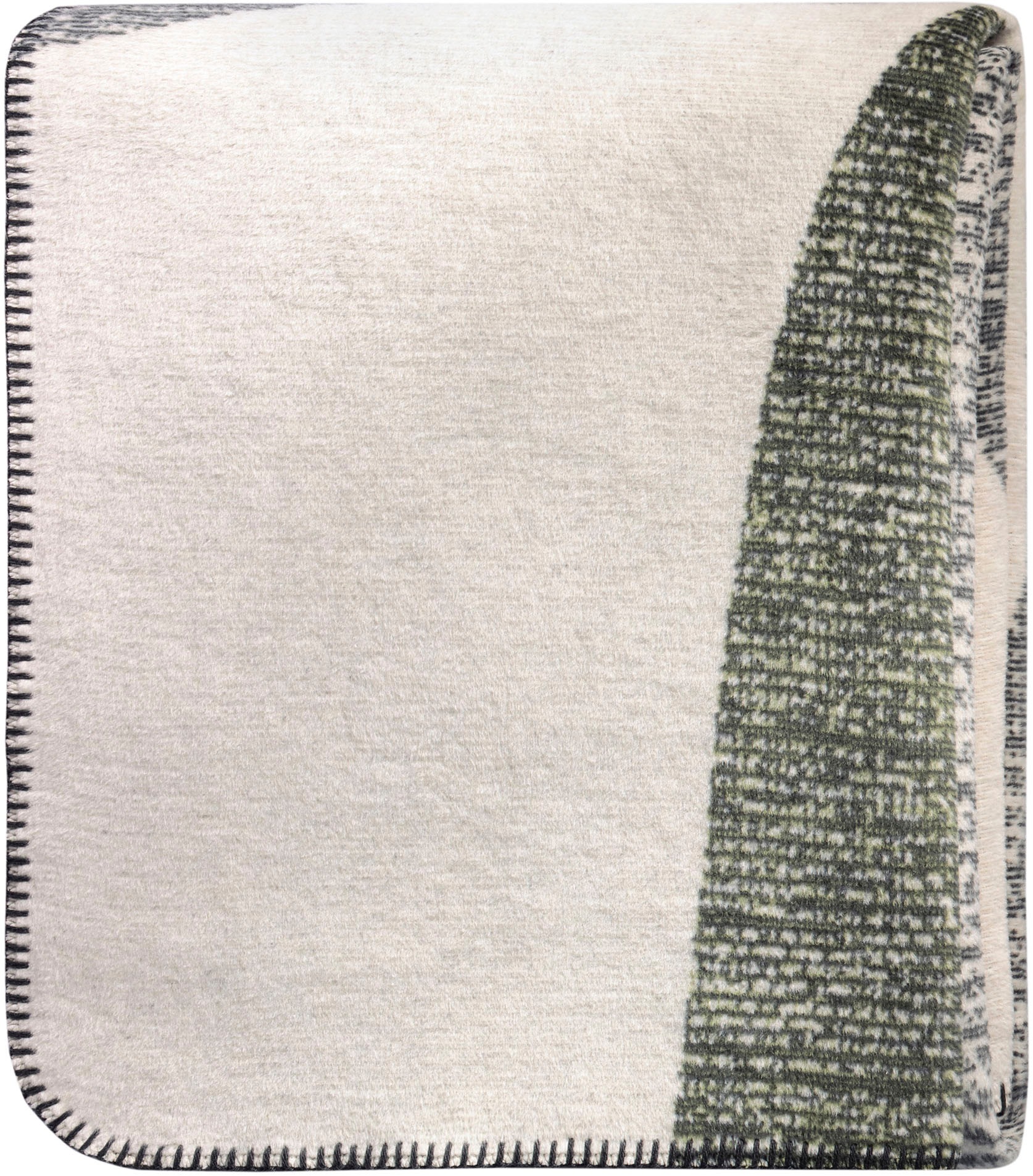 Biederlack Wohndecke "Nordic Rock mit geketteltem Zierstich" Made in German günstig online kaufen