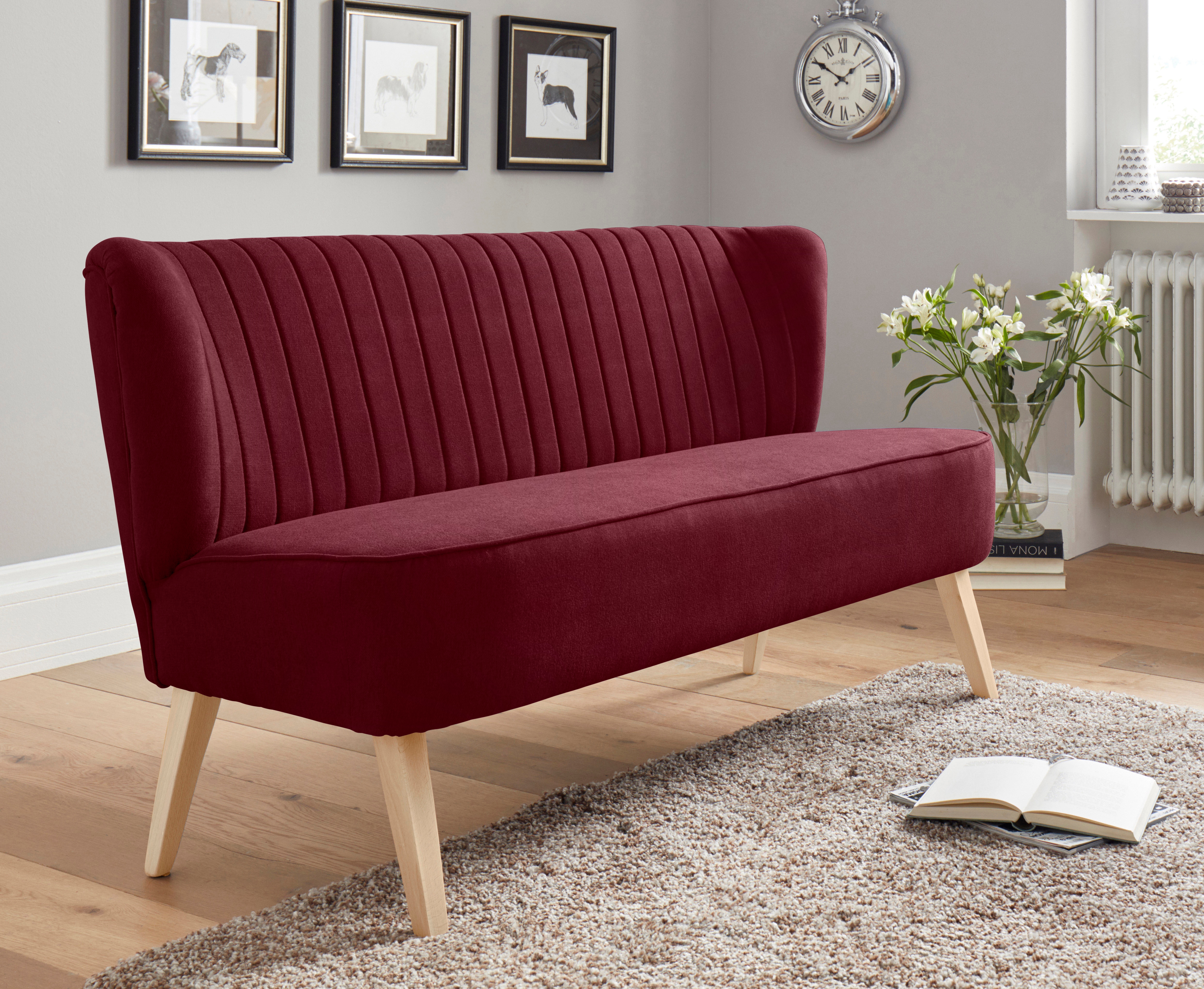 Home affaire 2-Sitzer "Campi" bequemes Küchensofa, frei im Raum stellbar