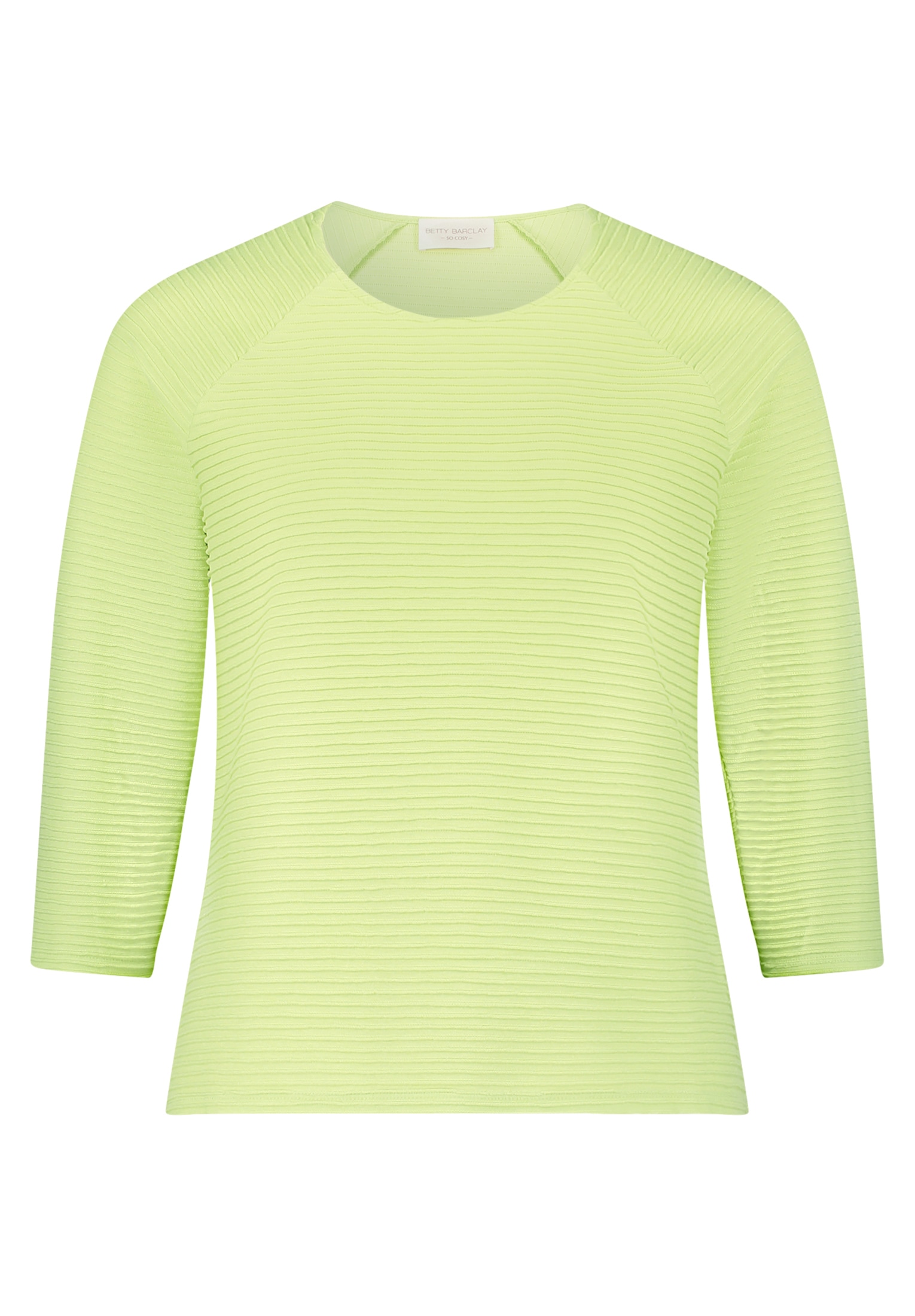 Betty Barclay 3/4-Arm-Shirt »Damen mit Rippenstruktur« 1 tlg.