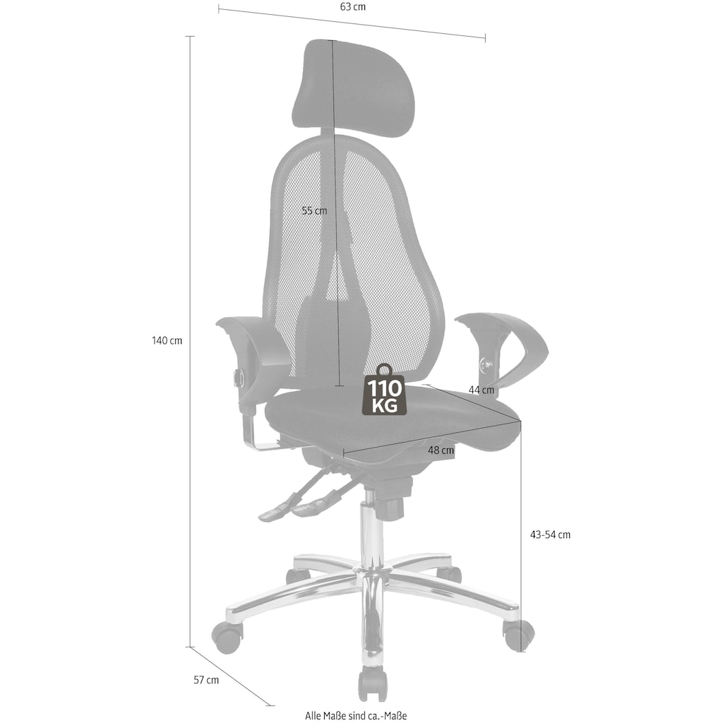 TOPSTAR Bürostuhl »Sitness 45«