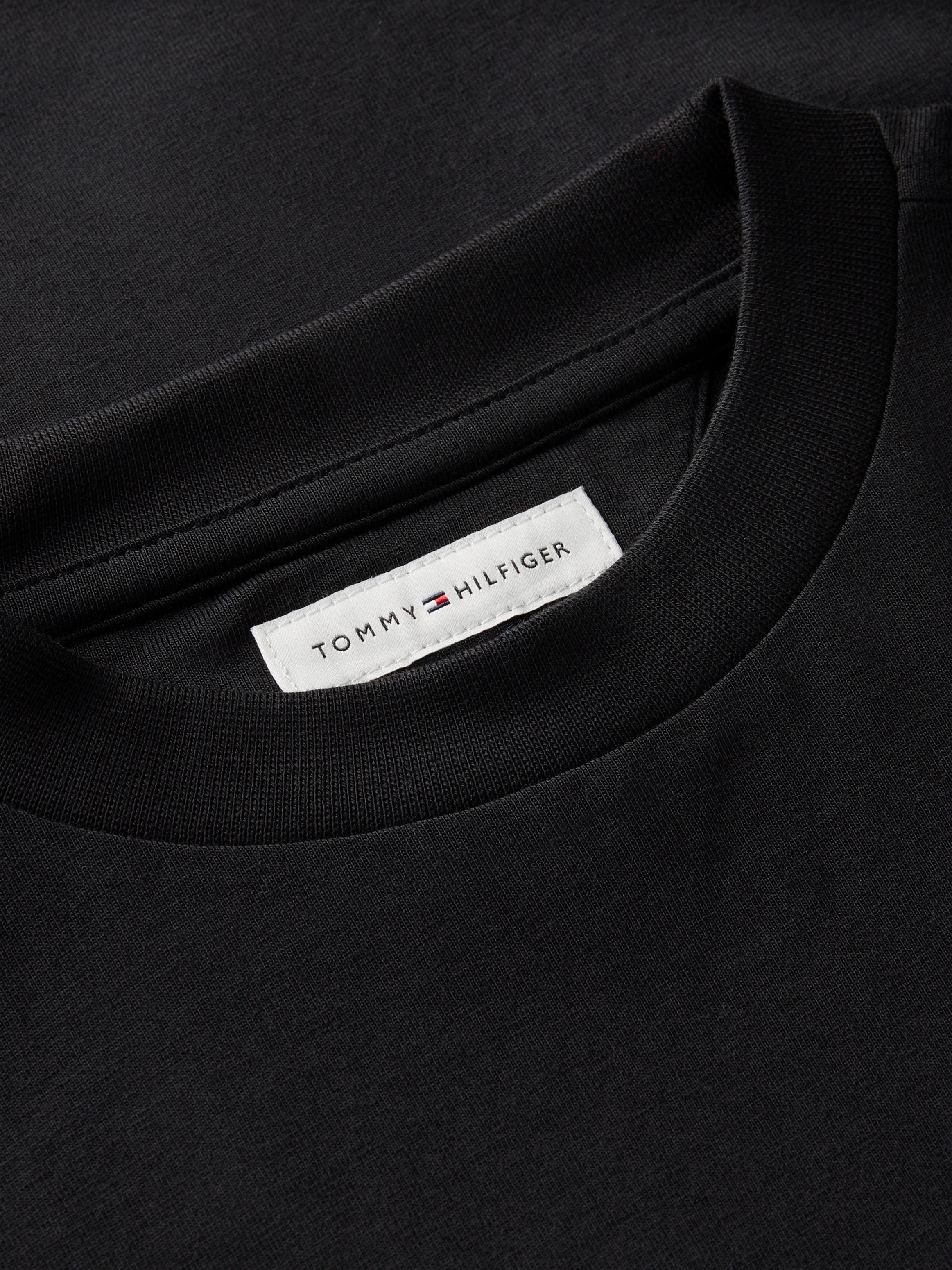 Tommy Hilfiger T-Shirt Rundhalsausschnitt, Regular Fit, reine Baumwolle,Kinder bis 16 Jahre