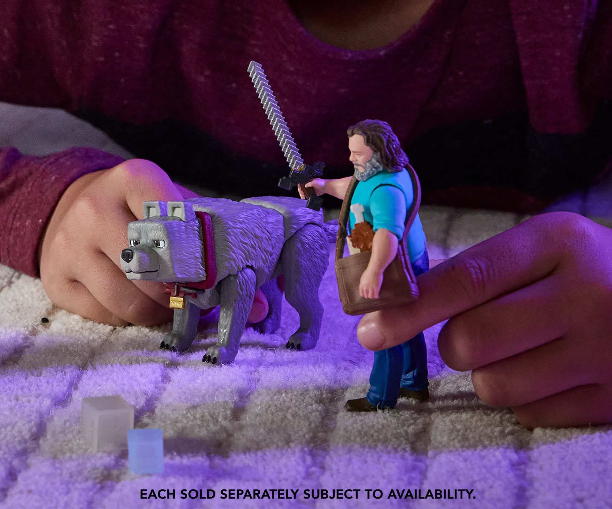 Mattel® Actionfigur »Minecraft Steve«, (Set)