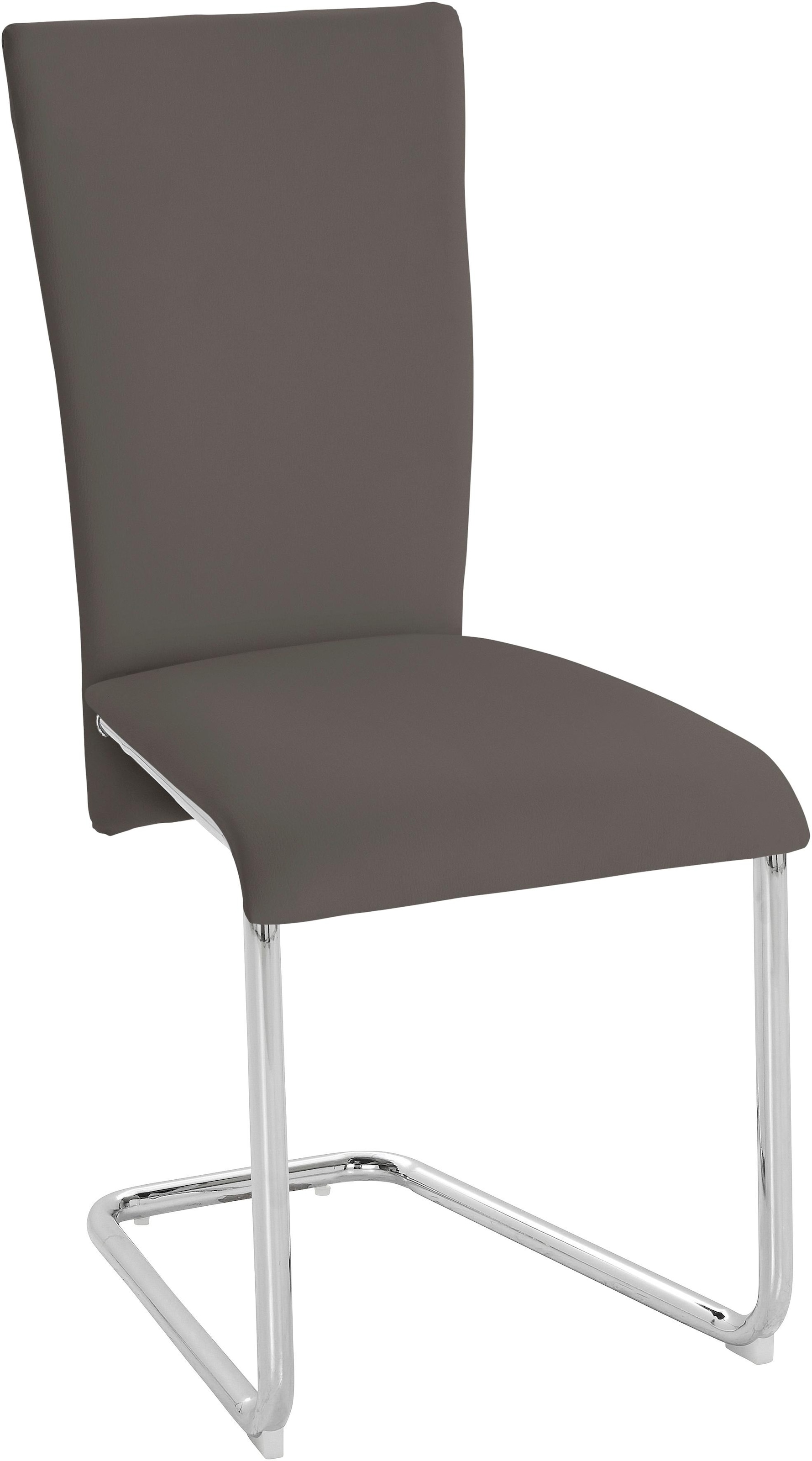 Homexperts Essgruppe »Nick2-Mulan«, (Set, 5 tlg.), mit 4 Stühlen, Tisch in Beton-Optik, Breite 120 cm