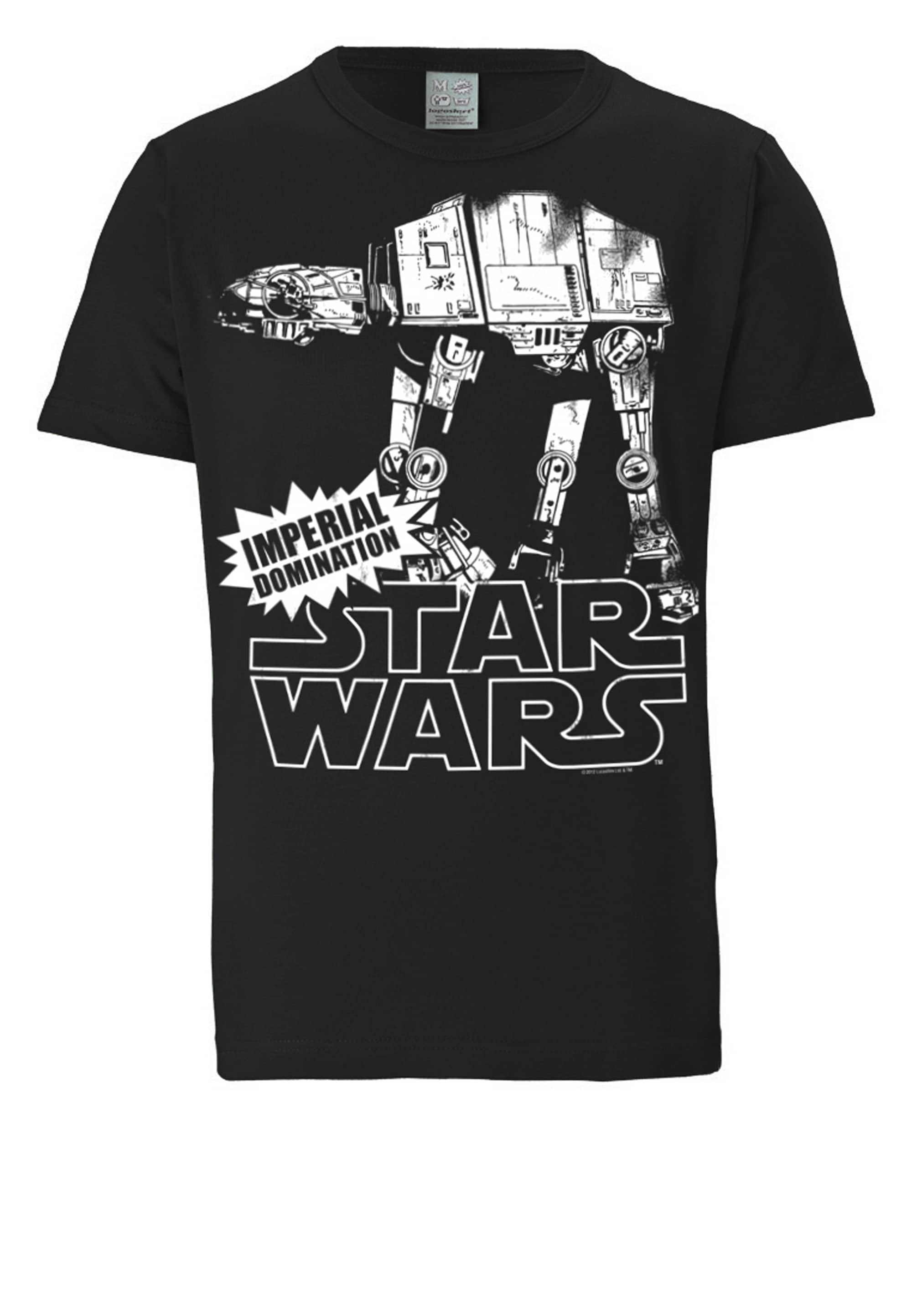 LOGOSHIRT T-Shirt »Star Wars - AT-AT«, mit lizenziertem Print