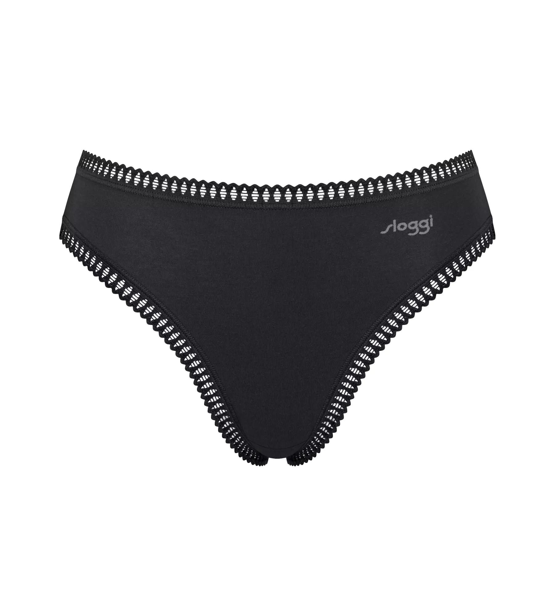 sloggi Slip »GO Crush« mit Spitzendetails, Multipack, hoher Beinausschnitt
