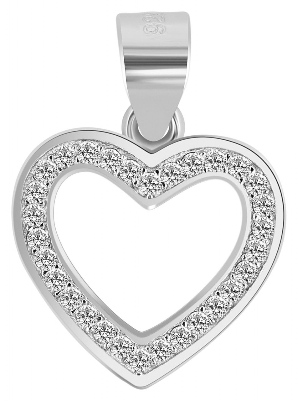 Adelia´s Kettenanhänger »Neuheit 2025 - eleganter Herz Anhänger aus 925 Sterling Silber« ()